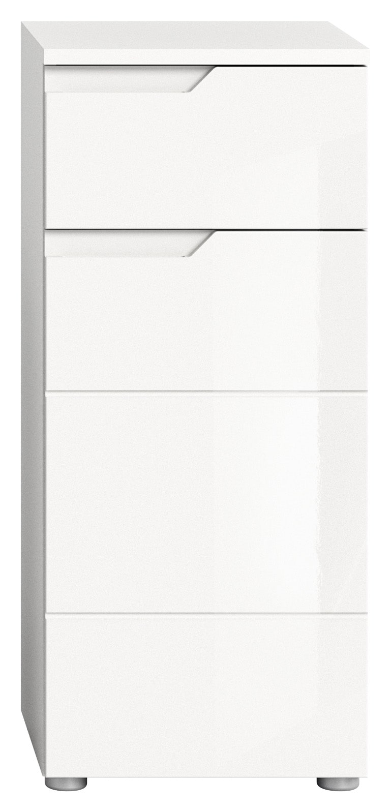 welltime Unterschrank »CAPRI, Höhe 87 cm, 1 Schubkasten, 1 Tür mit Softclose-Funktion« Standschrank, Badschrank, Kommode, Badkommode, Anrichte, Midischrank