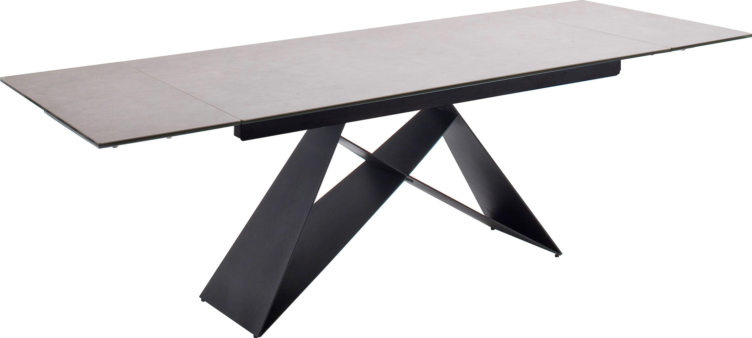 MCA furniture Esstisch »Kobe« Esstisch Glas-Keramik mit Stirnauszug