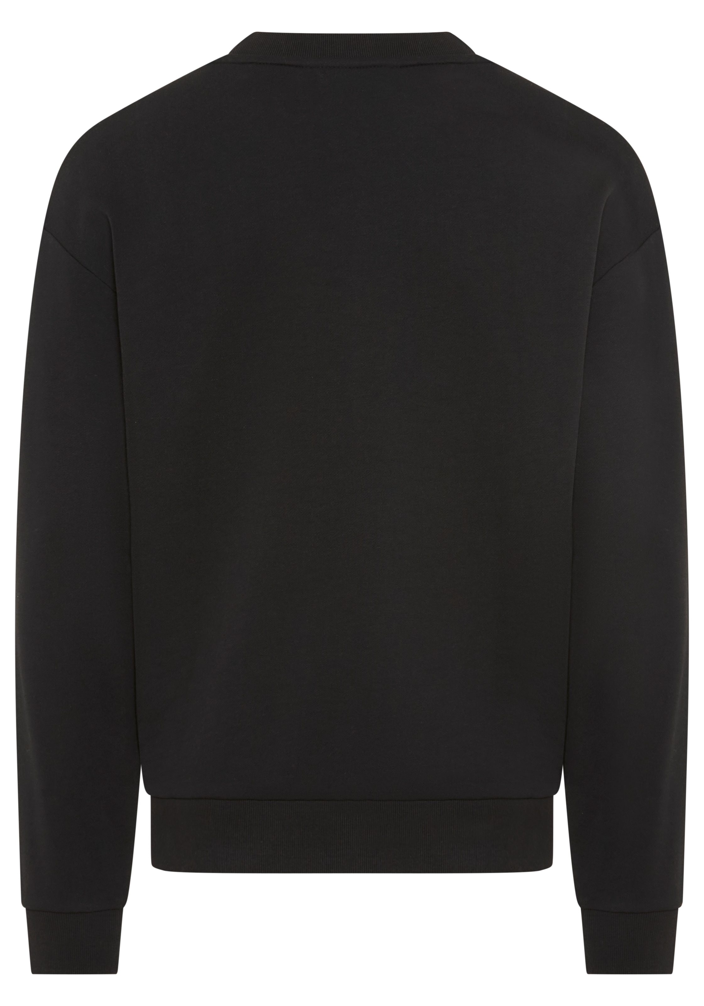 HUGO Blue Sweatshirt , Regular Fit, Logo-Print, Rundhalsausschnitt
