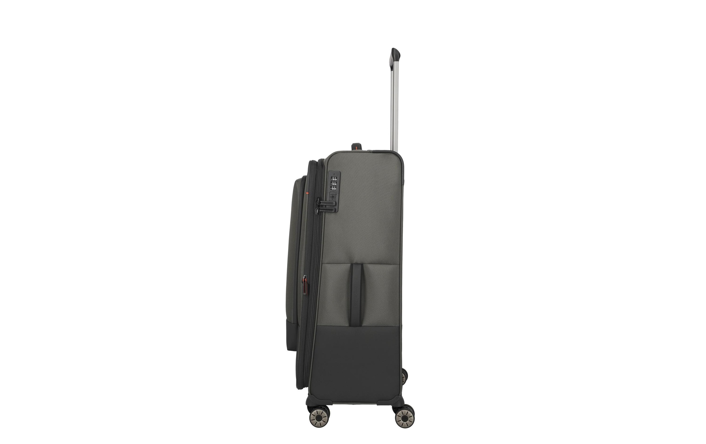 travelite Trolley »travelite Crosslite Trolley L Erweiterbar, 88 l« 88 l 4 Rollen