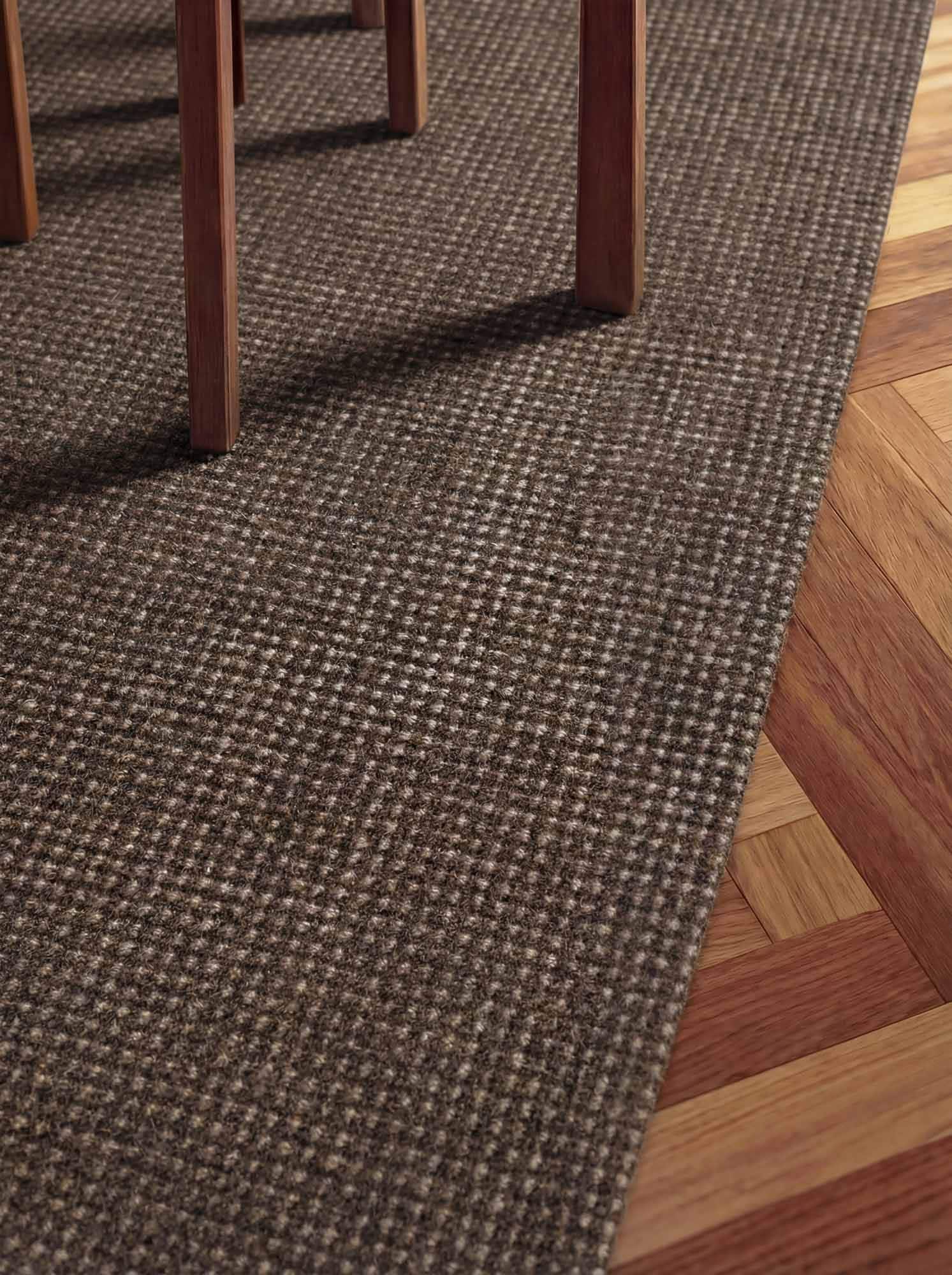 Ted Baker Wollteppich »Croom , auch in rund« rechteckig 10 mm Höhe Wolle, Natur, Handgewebt, Wohnzimmer, Schlafzimmer, Modern, Skandi