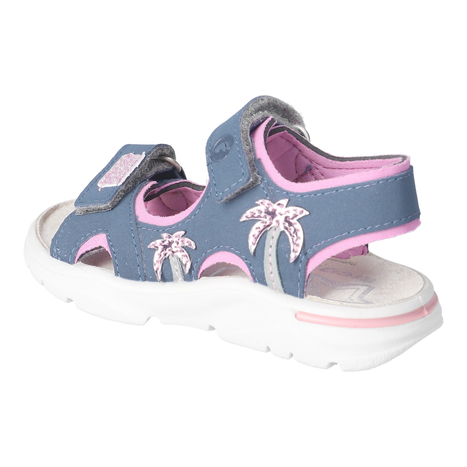 Ricosta Sandale »Carmi«  Klettschuh mit Glitzer, mit WMS, Grössenschablone zum Download