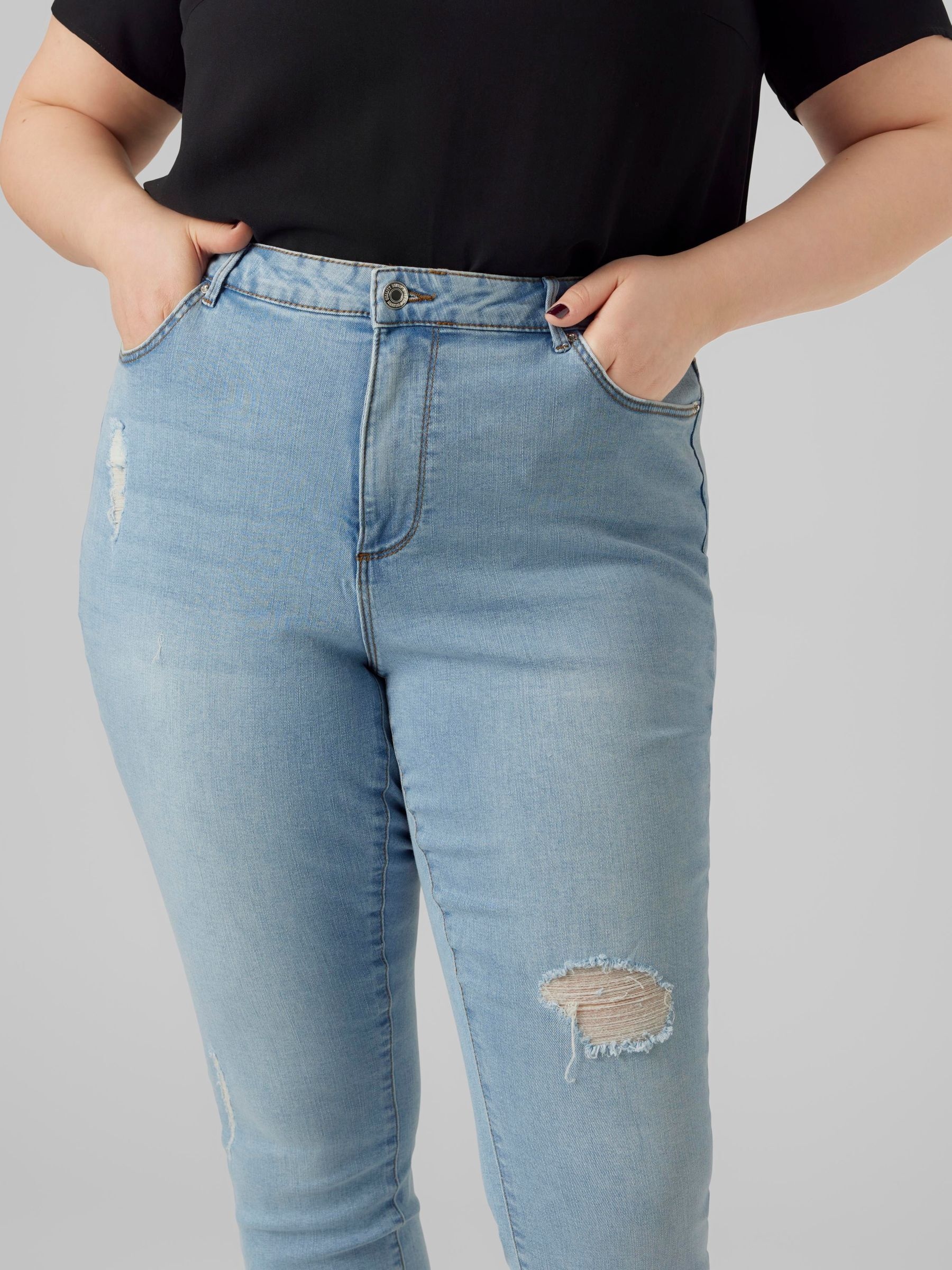 Vero Moda Curve Skinny-fit-Jeans »VMSOPHIA HR SKINNY DS VI3376 GA CUR NOOS«
