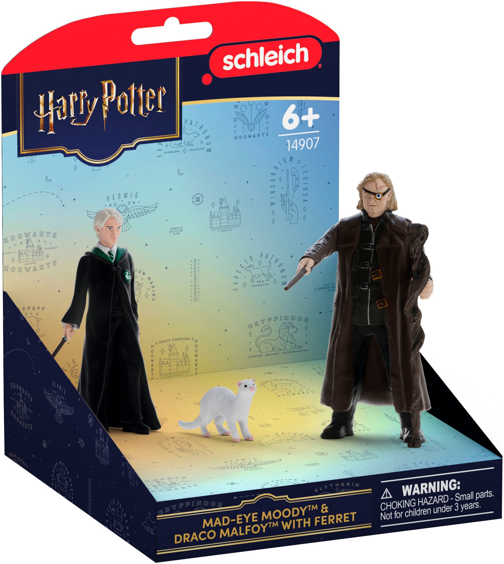 Schleich® Personnage de jeu »HARRY POTTER™, Mad-Eye MoodyTM & Draco MalfoyTM (14907)« WIZARDING WORLD