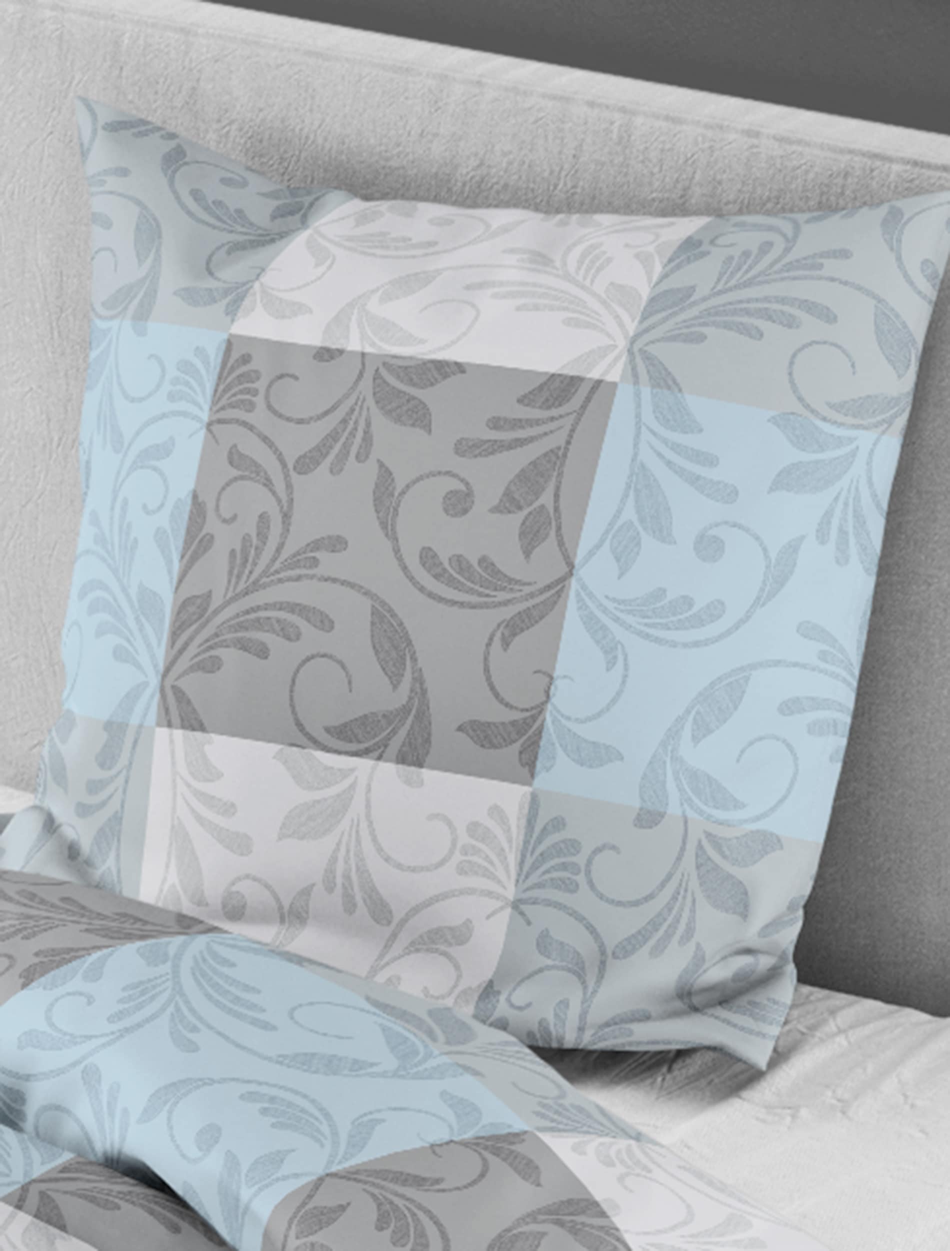 BIERBAUM Bettwäsche »3092« 2 Stk. Biber, 100 % Baumwolle, pflegeleicht, kuschelig weich