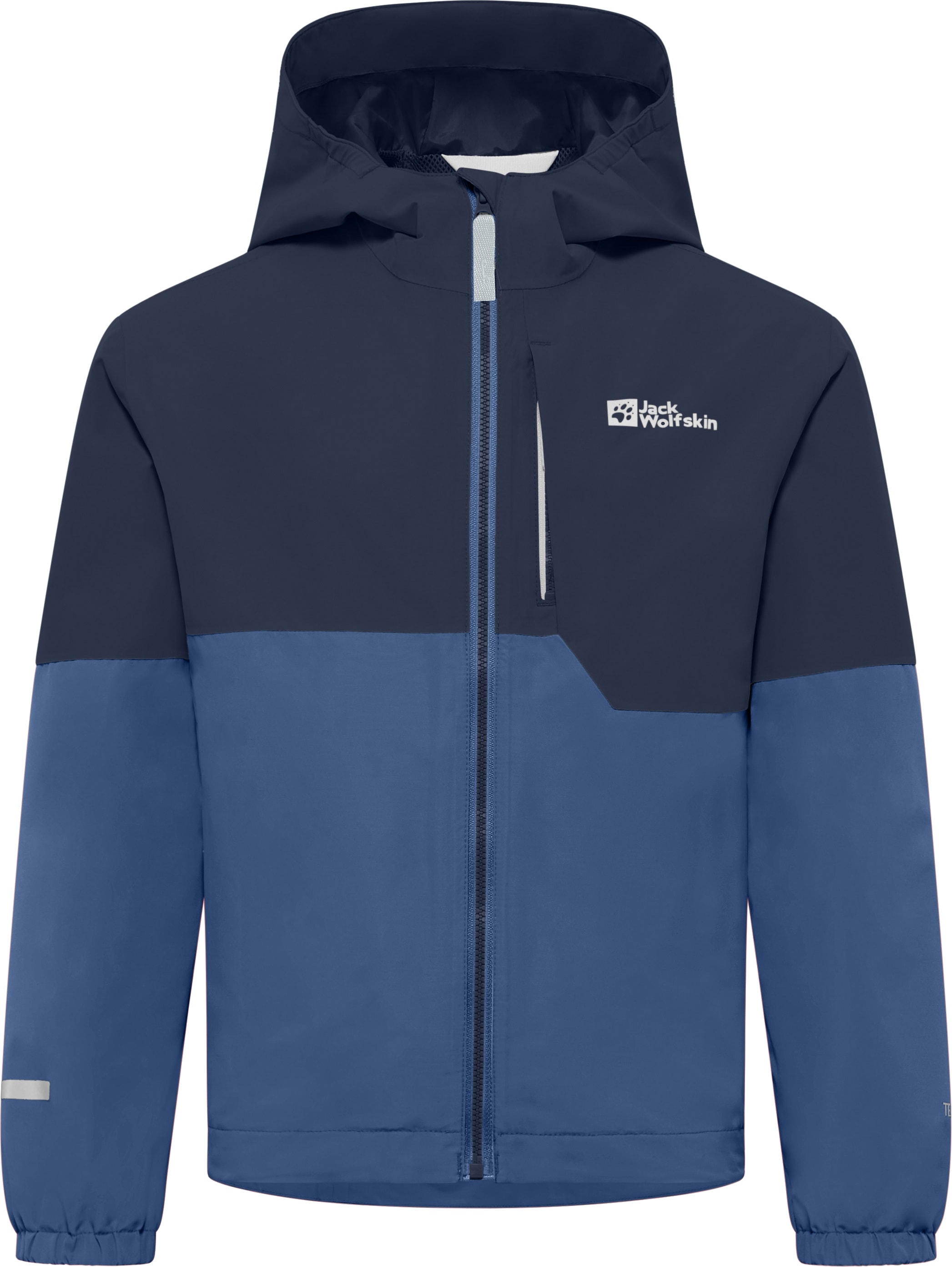 Jack Wolfskin Outdoorjacke »ACTAMIC 2L JKT K« mit Kapuze mit Brusttasche, atmungsaktiv, elastisch, wasserdicht, winddicht