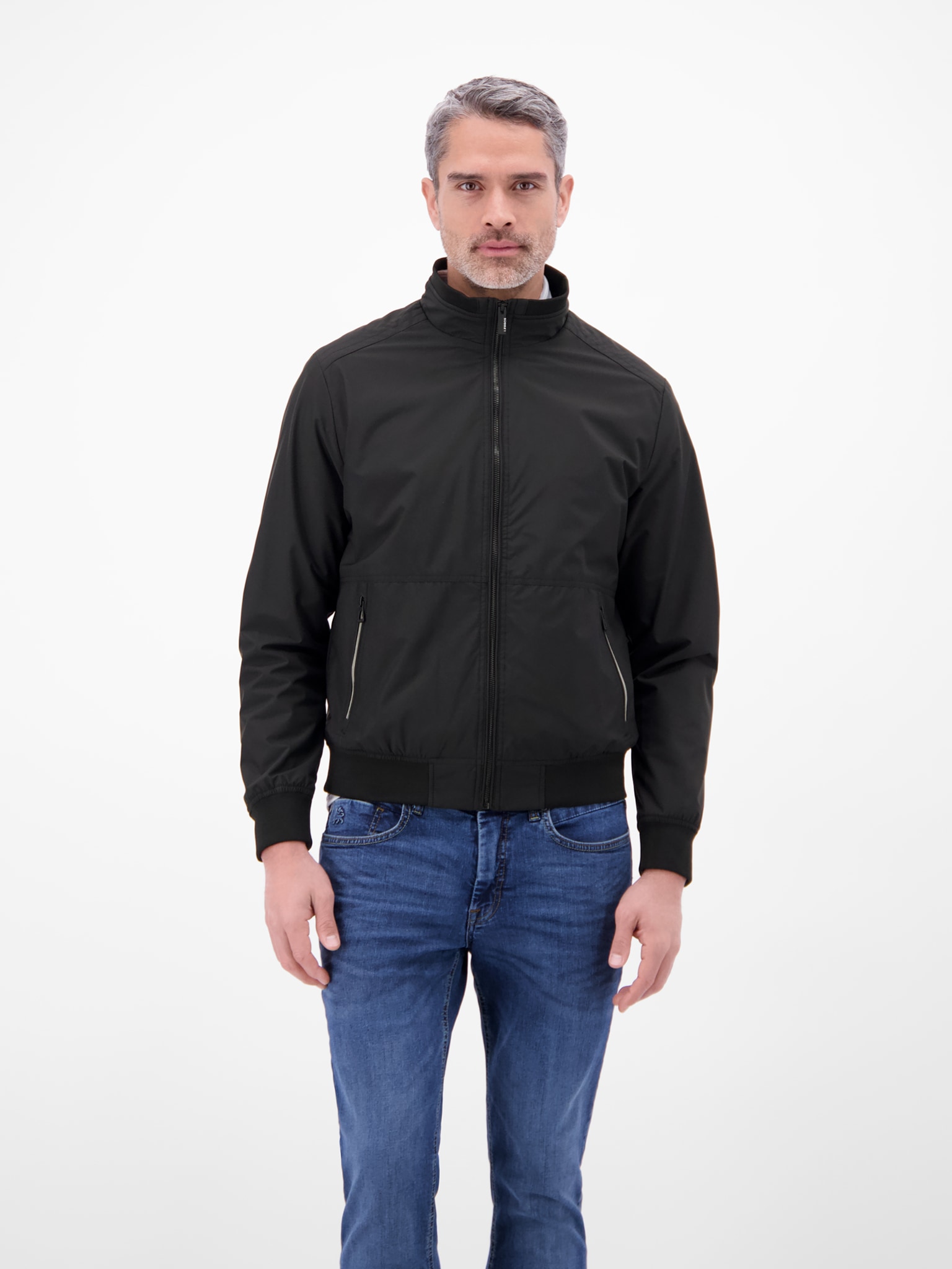 LERROS Blouson sans capuche avec col montant et fermeture éclair