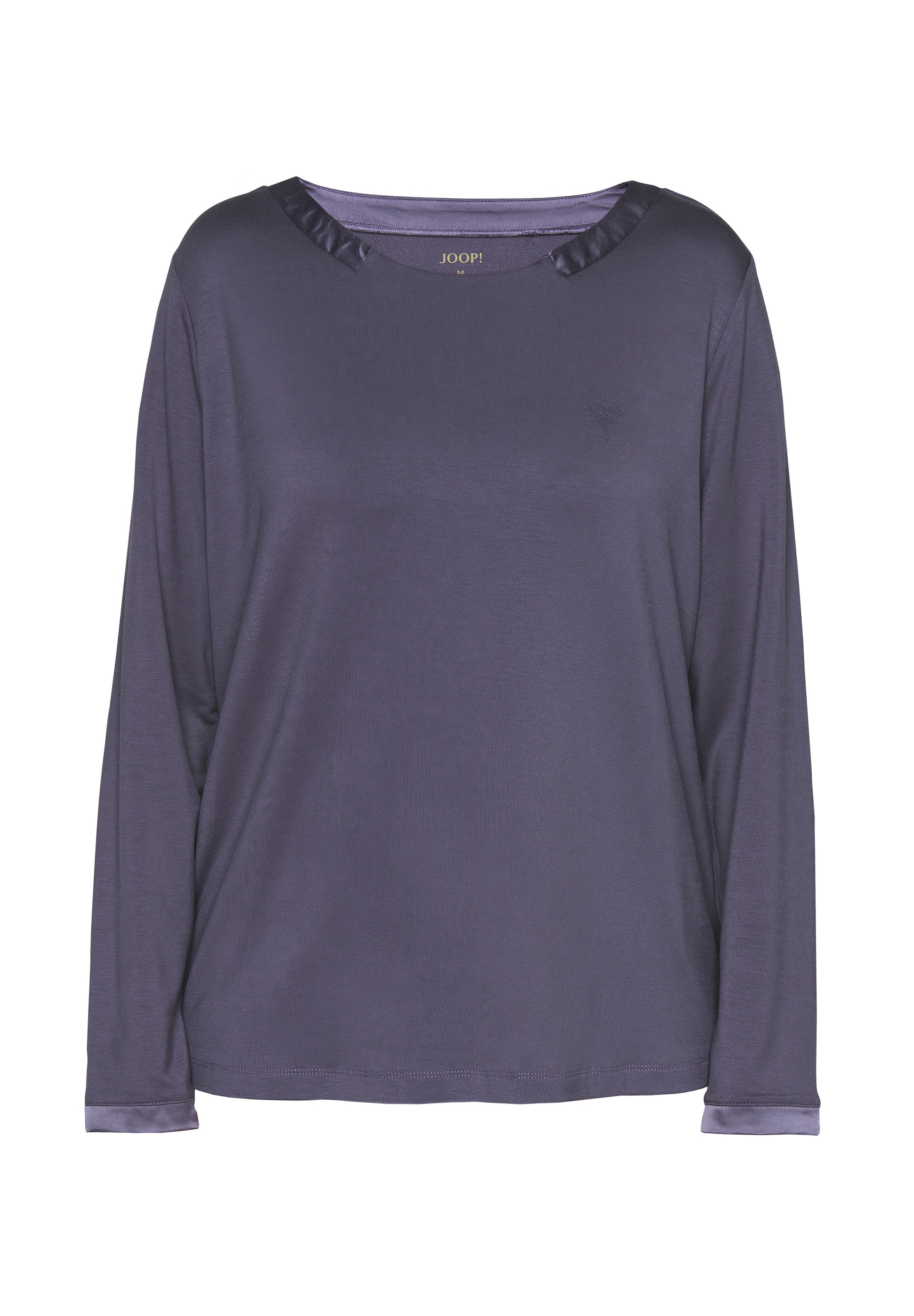 JOOP! Haut de pyjama coupe confortable, manches longues, sans col, pour vêtements d'intérieur et de nuit