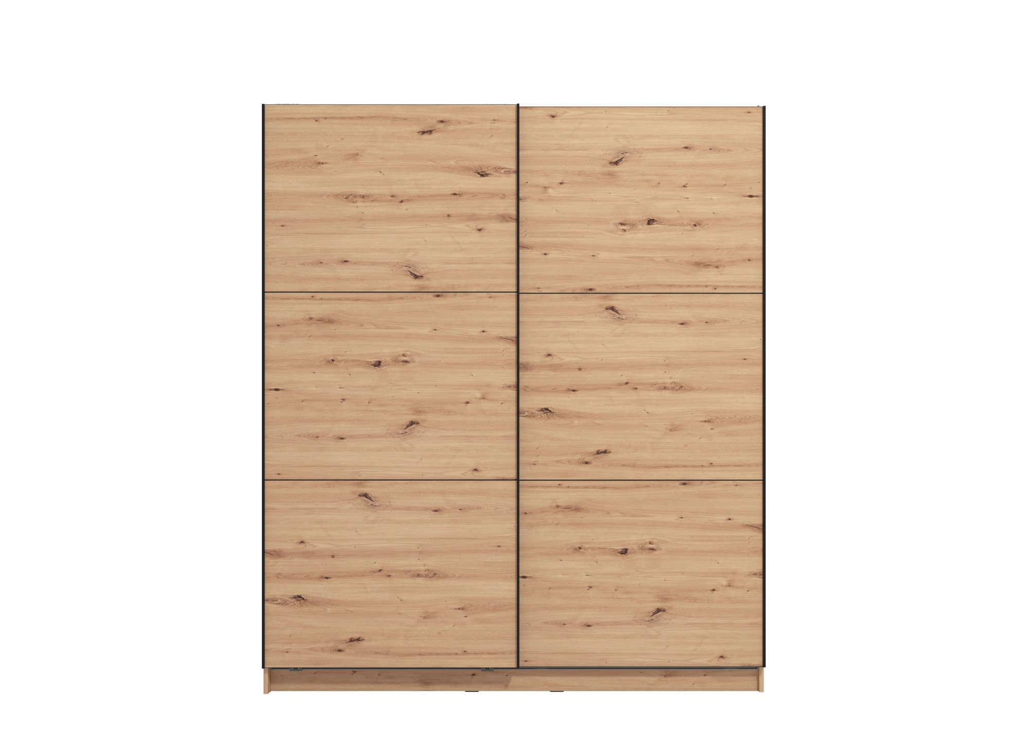 INOSIGN Schwebetürenschrank »Sierra klassischer Kleiderschrank Wäscheschrank 179 oder 217cm breit« mit kompletter Inneneinteilung, FSC®-zertifizierter Holzwerkstoff