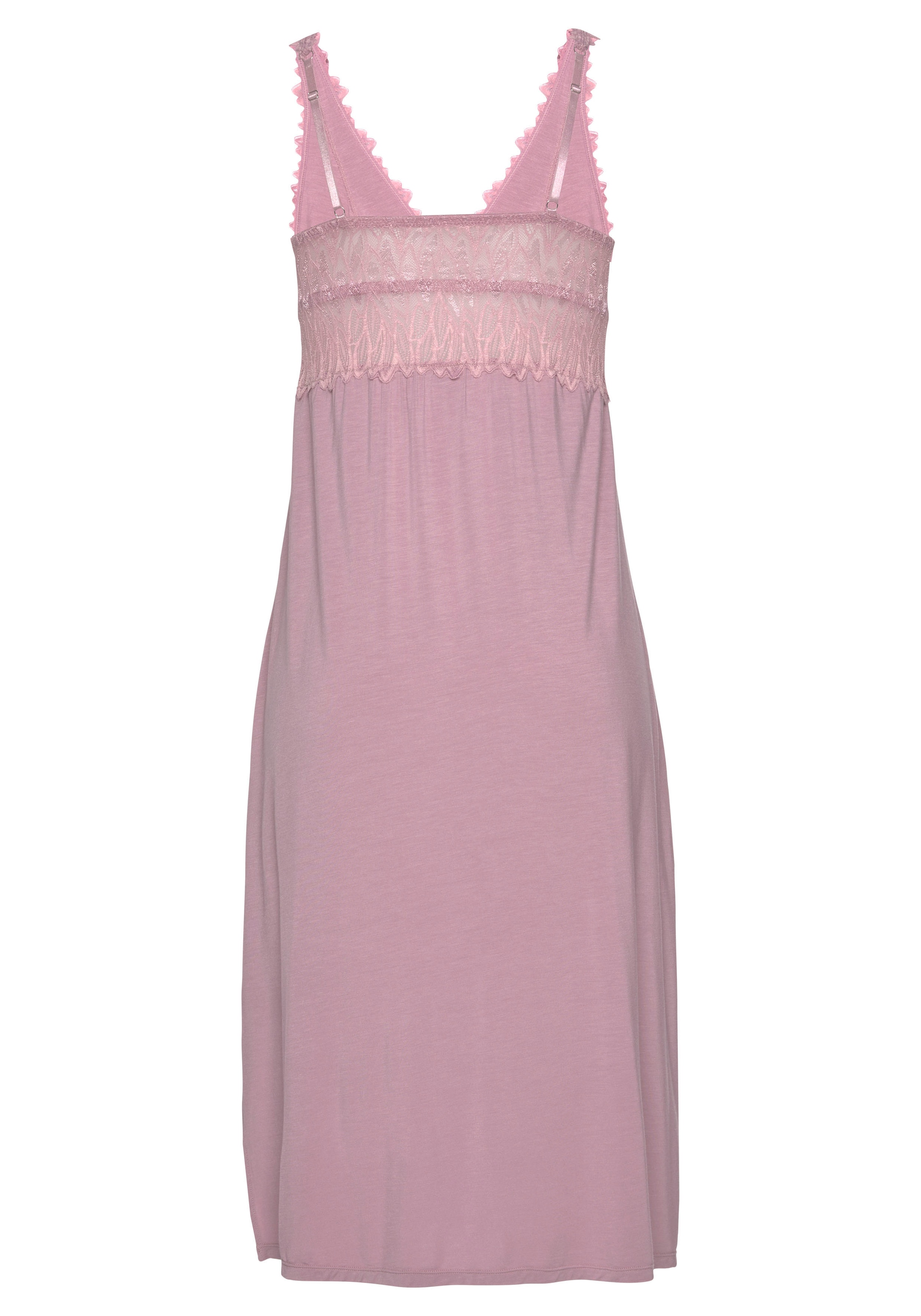 LASCANA Négligé 1-teilig,  mit Spitzendetails