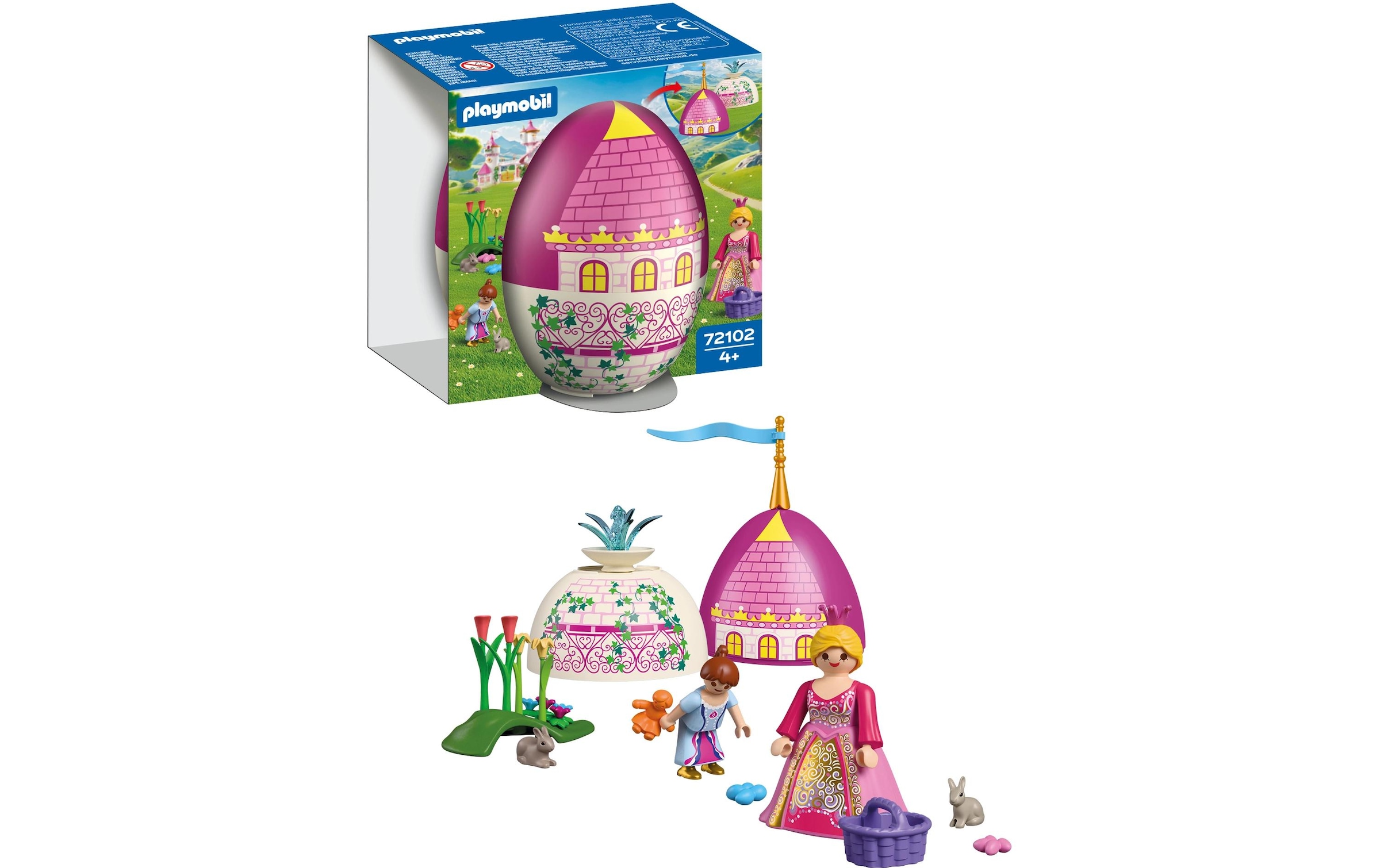 Playmobil® Konstruktions-Spielset »Spiel-Ei: Prinzessin (72102), Princess«