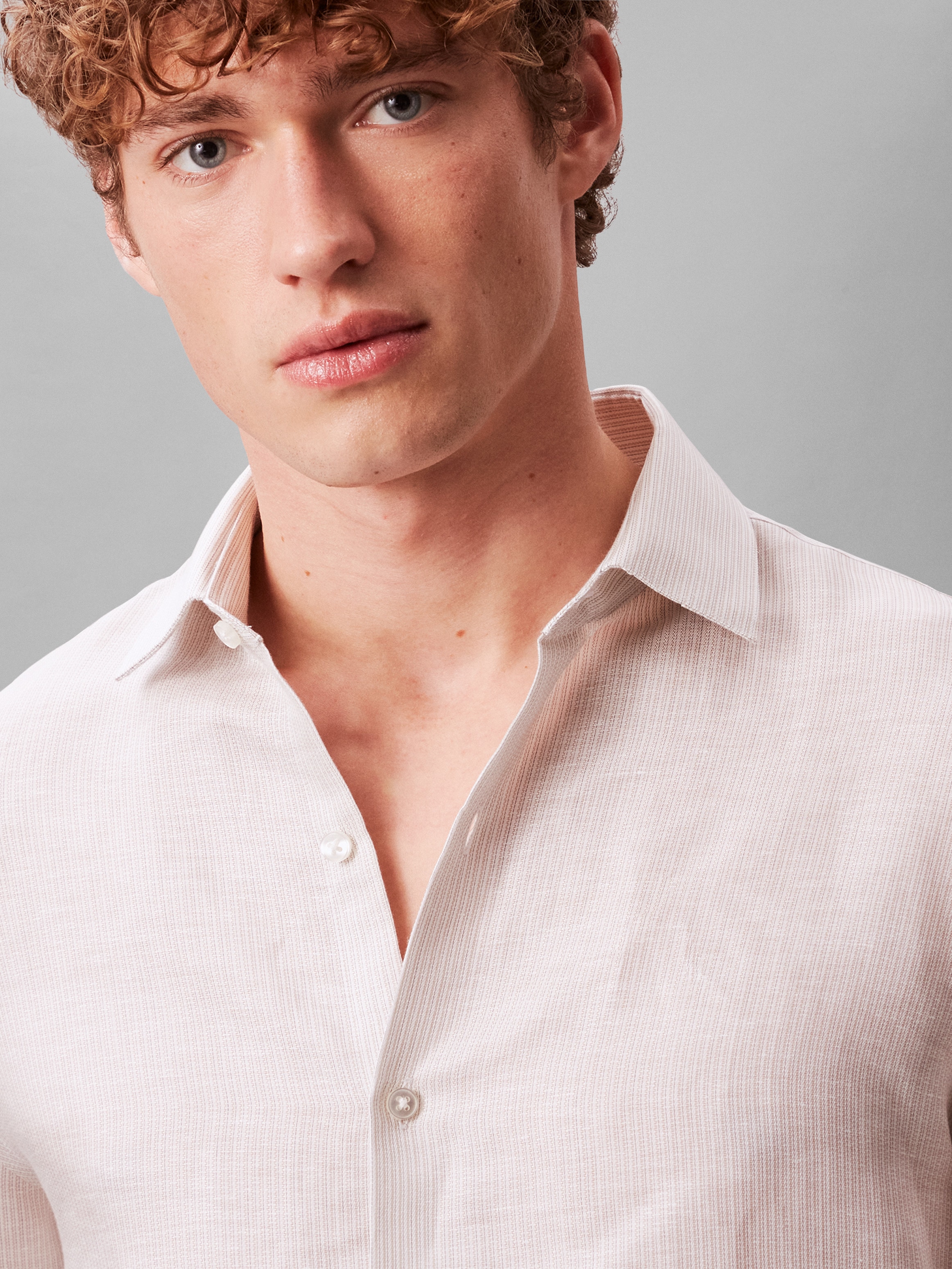 Calvin Klein Businesshemd »SLIM ESSENTIALS POPLIN STR SLD« Hemdkragen, slim fit