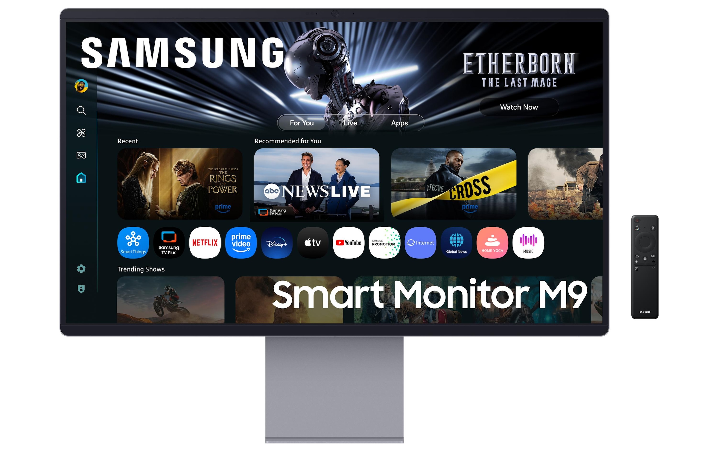 Samsung Smart Monitor »S32FM900SU« 80 cm/32 ″  3840 x 2160 px 0,03 Reaktionszeit 165 Hz