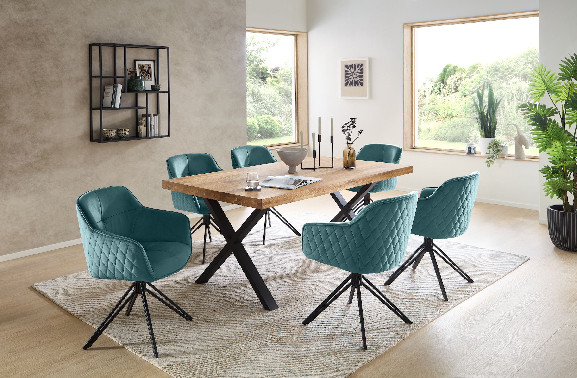 Stolkom Armlehnstuhl »Emma« (Set) 2 Stk.180 grad drehbar mit Auto-Return