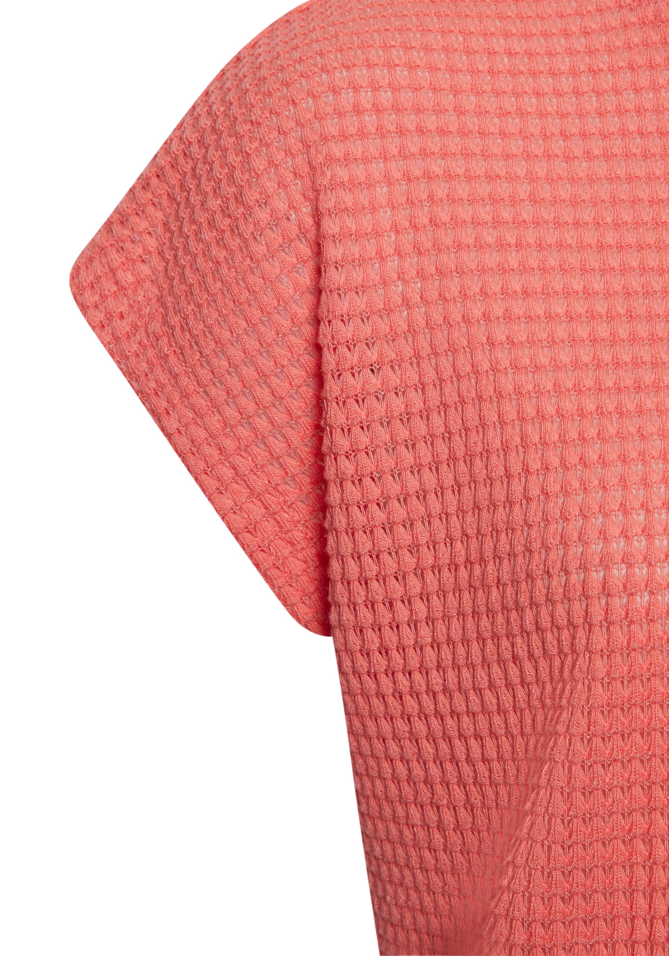 Vivance Kurzarmshirt »mit modischer Waffelstruktur« 2er-Pack,  aus bügelfreier Strickqualität