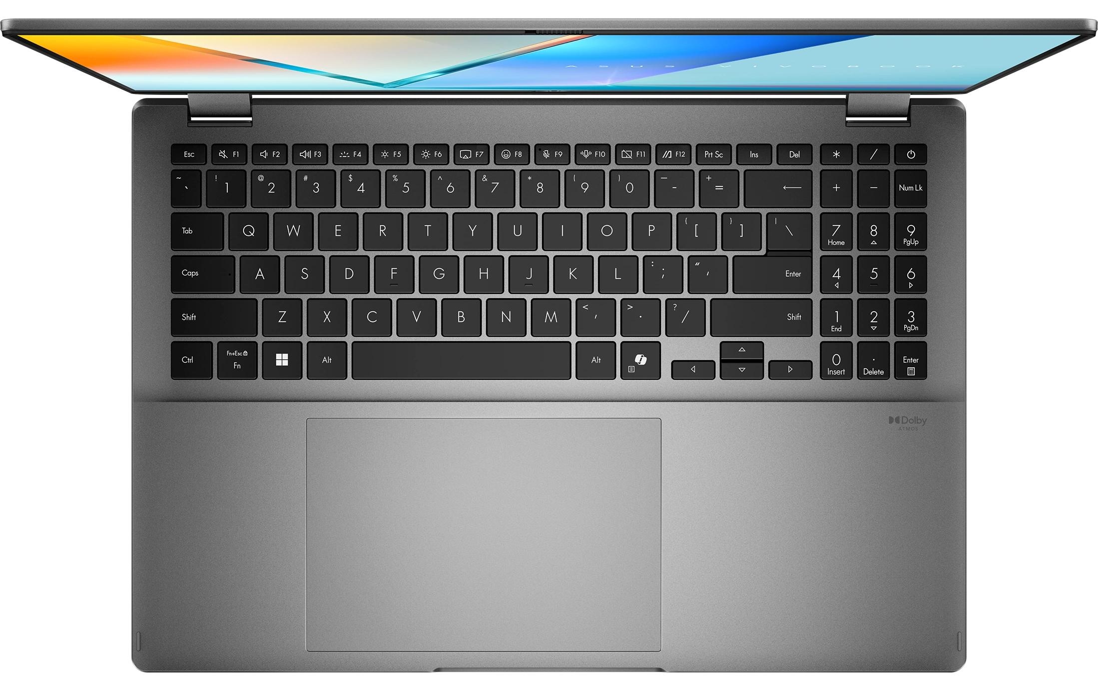 Asus Ordinateur portable »Vivobook 16 Flip TP3607AA-SI009W Copilot+ PC« / 16 ″ Intel Core Ultra 9 1.000 Go SSD Integrierte NPU (Neural Processing Unit)