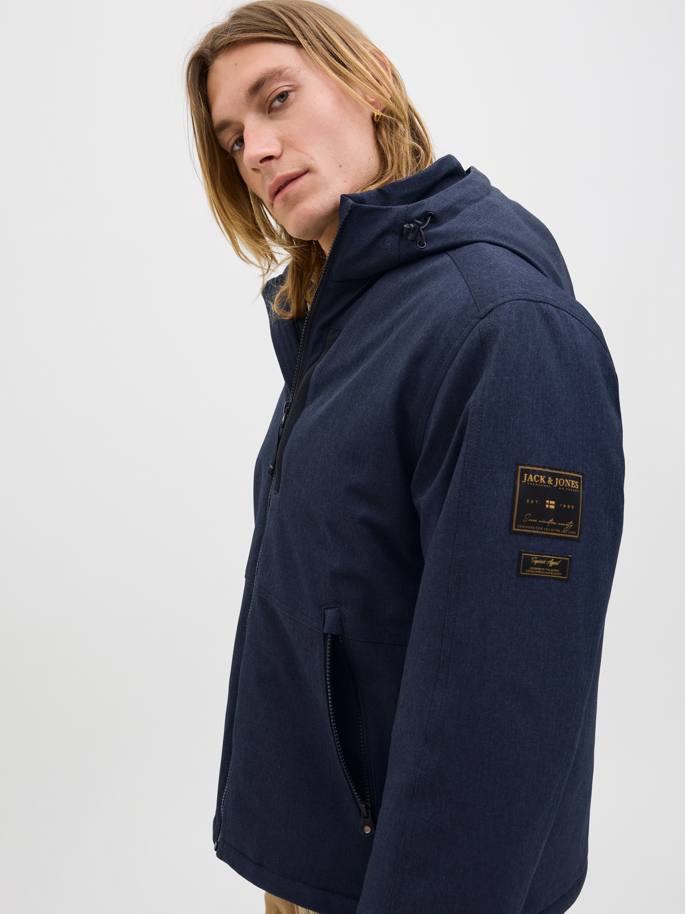 Jack & Jones Outdoorjacke »JJEPARKER DOVER JACKET SN« mit Kapuze
