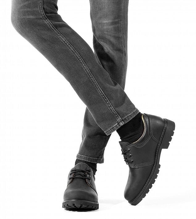 Panama Jack Chaussure à lacets »Panama 02« mit Lederinnenausstattung, Freizeitschuh, Halbschuh, Schnürschuh