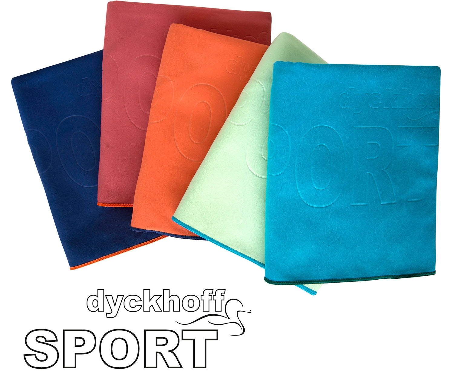 Dyckhoff Sporthandtuch »Mikrofaser Sporttuch« auch als 2er Set erhätlich