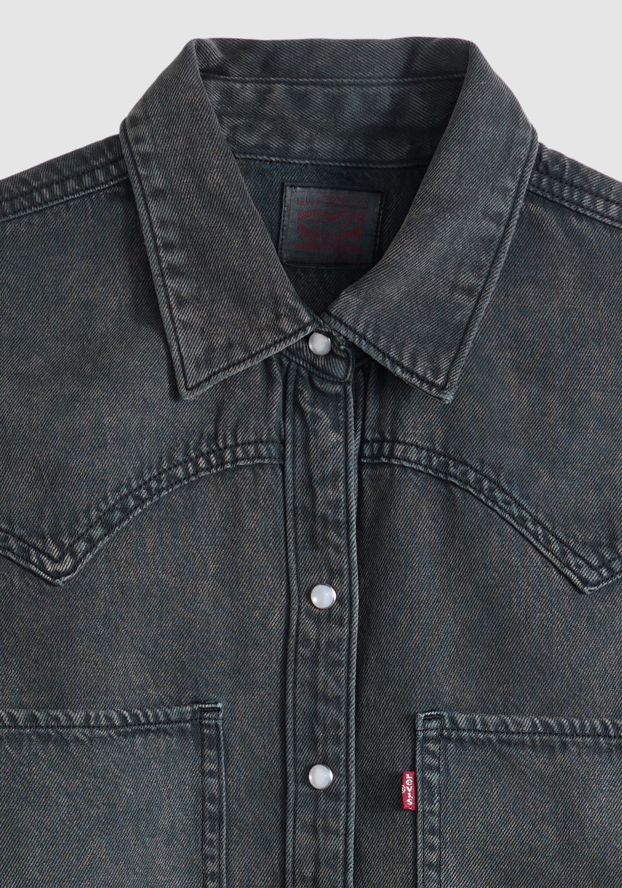 Levi's® Jeansbluse »TEODORA WESTERN SHIRT« mit Druckknöpfen