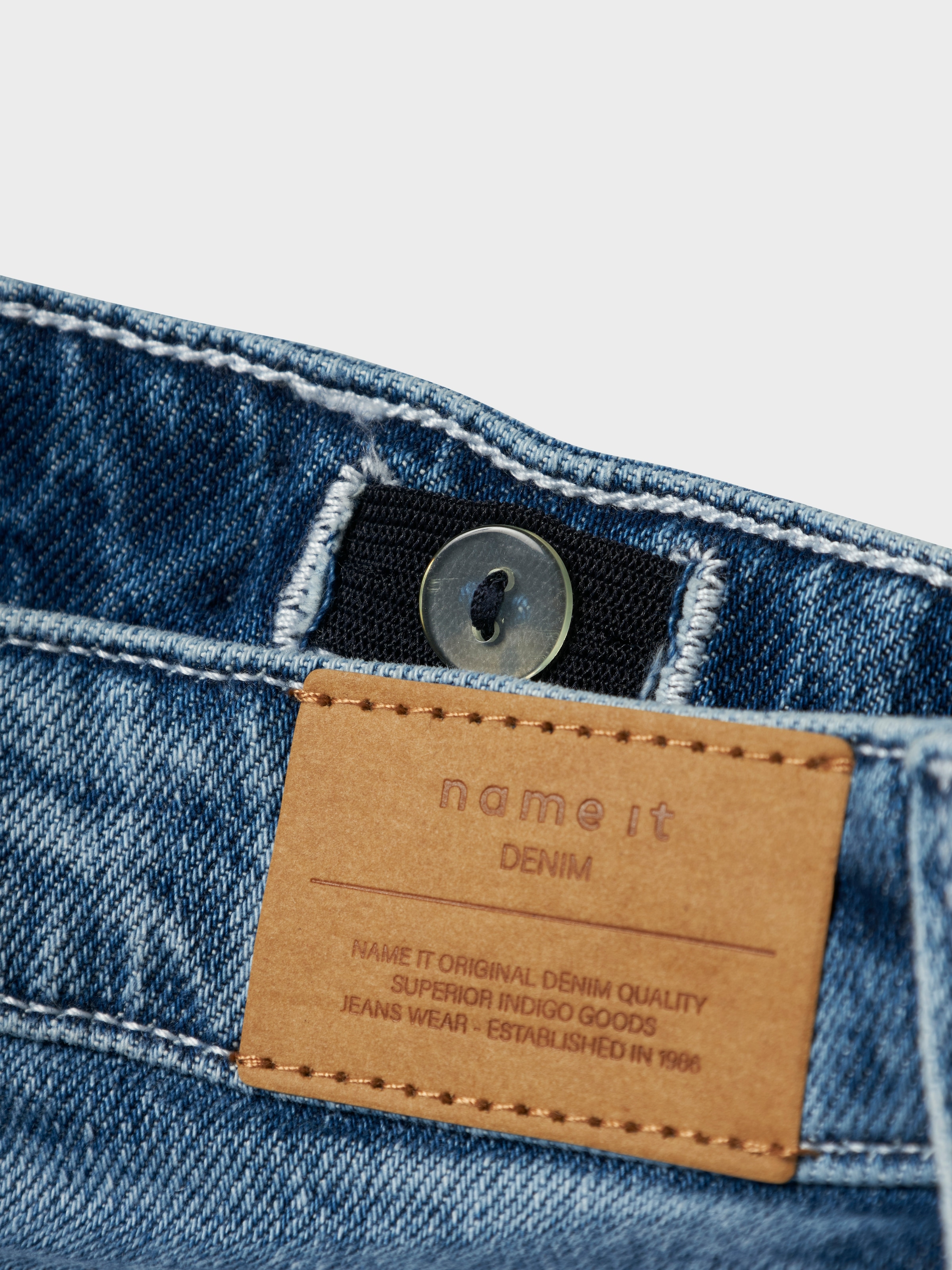 Name It Straight-Jeans »NKFROSE STRAIGHT FOLD JEANS 4224-AZ NOOS«