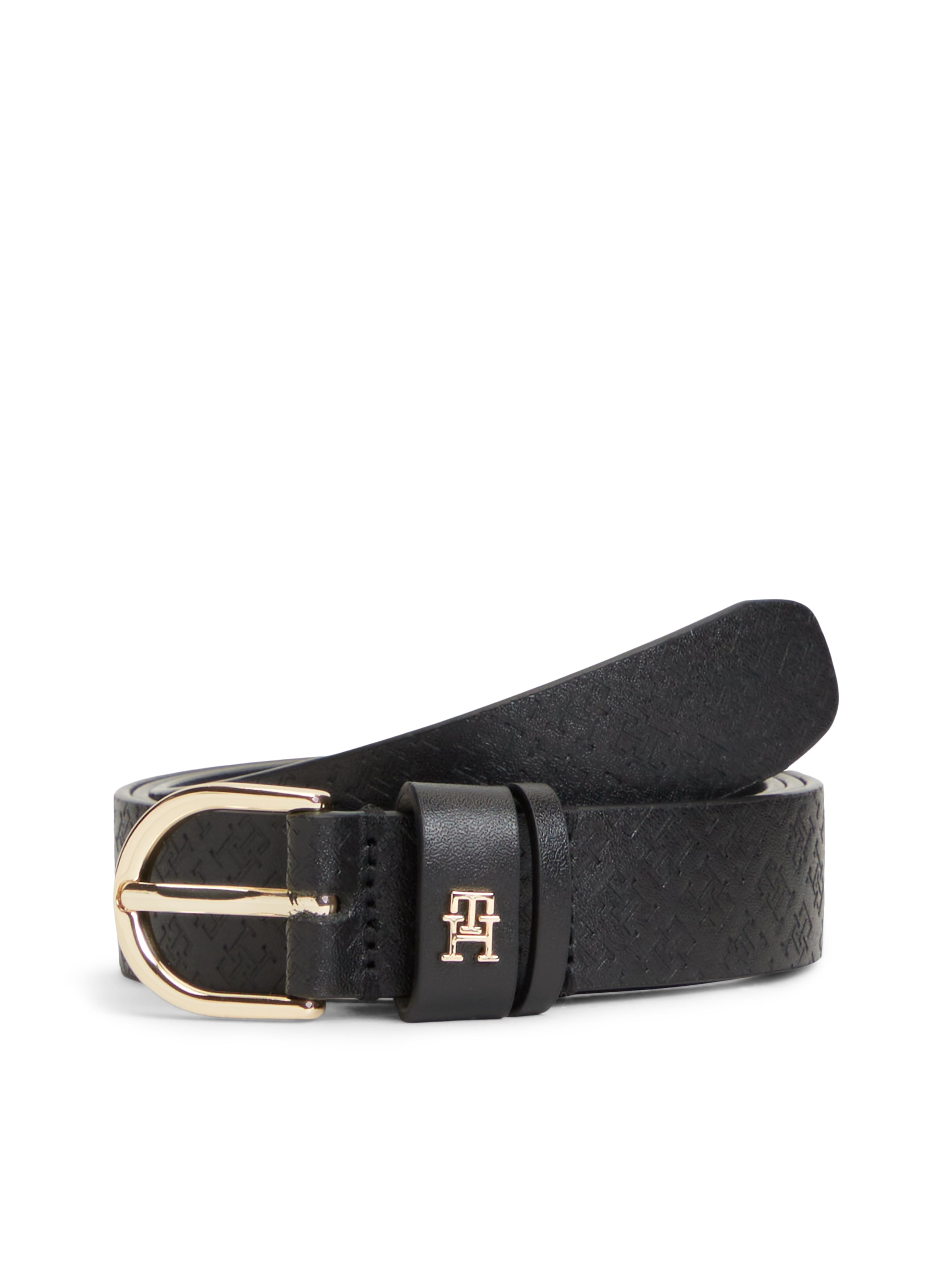 Tommy Hilfiger Ceinture en cuir »EFFORTLESS 2.5 MONO« Réglable en taille par boucle