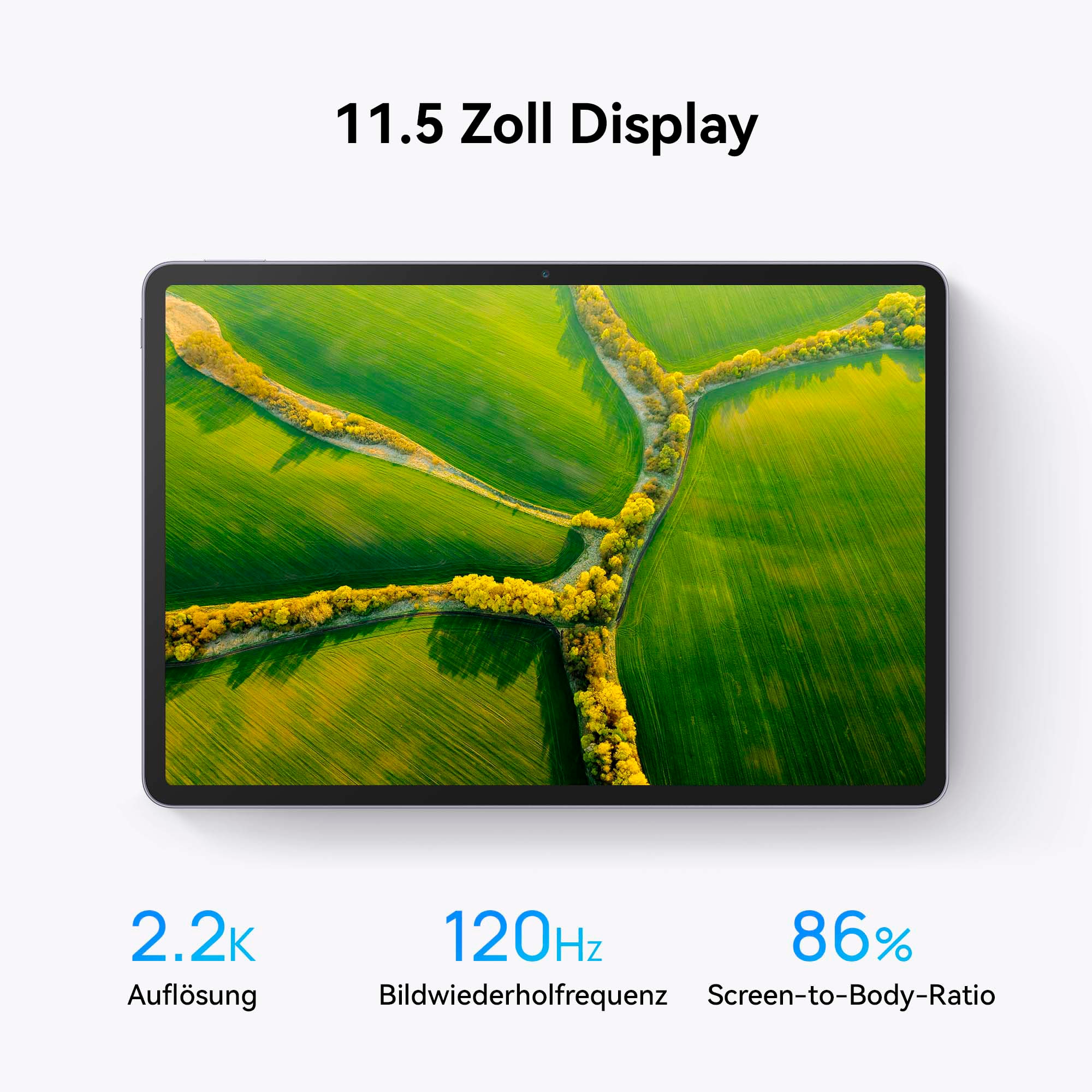 Huawei Tablettes »MatePad 11,5", 6 GB + WiFi inklusive Hülle mit Tastatur« (29,2 cm / 11,5 ″) HarmonyOS 128 GB )