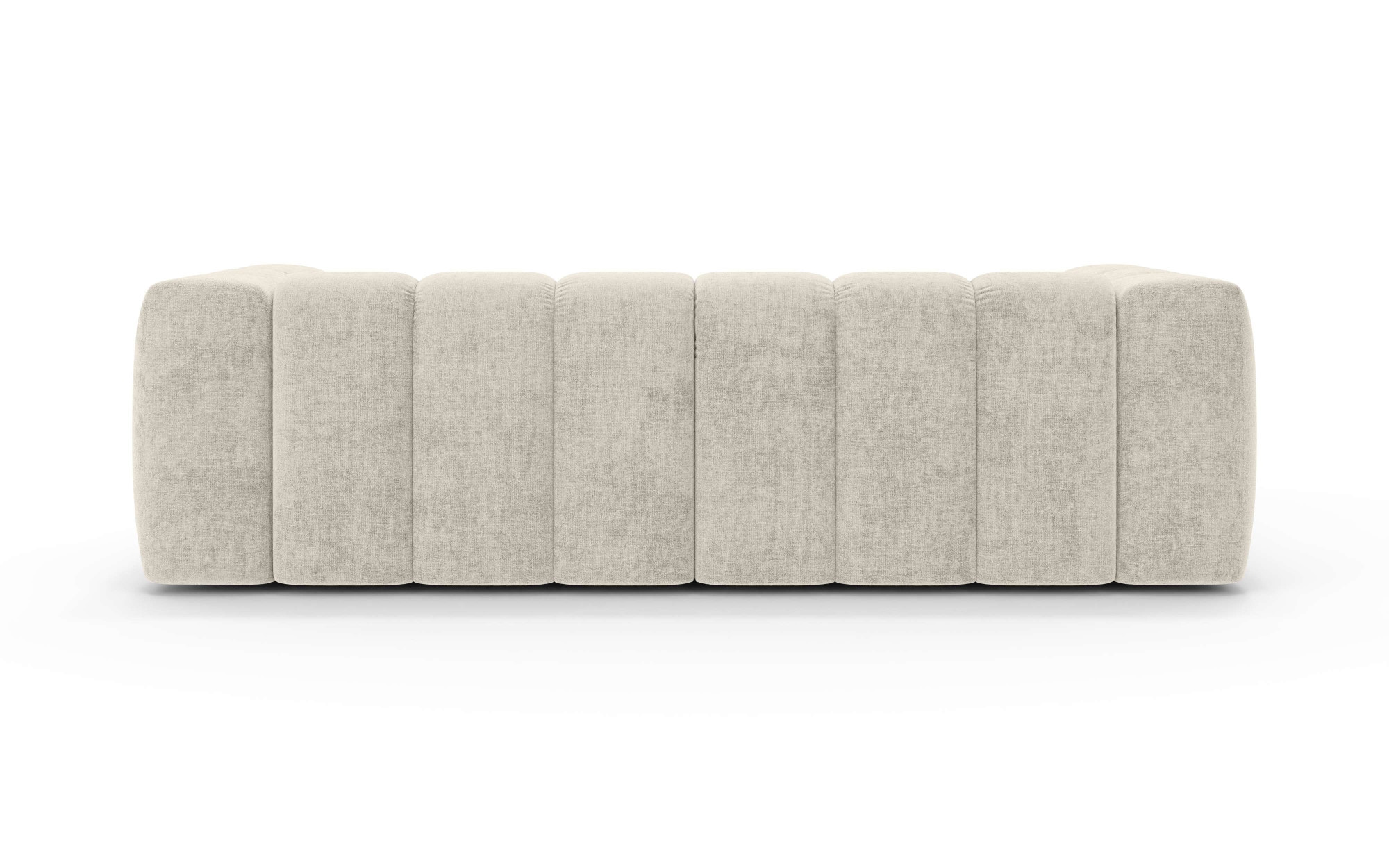homsy by Ana Johnson Ecksofa »»XL« BOUBELLE L-Form extra tief, Design: Bubble-Optik, Breite 247cm« hoher Sitzkomfort dank Wellenunterfederung, XL Sitztiefe 100 cm