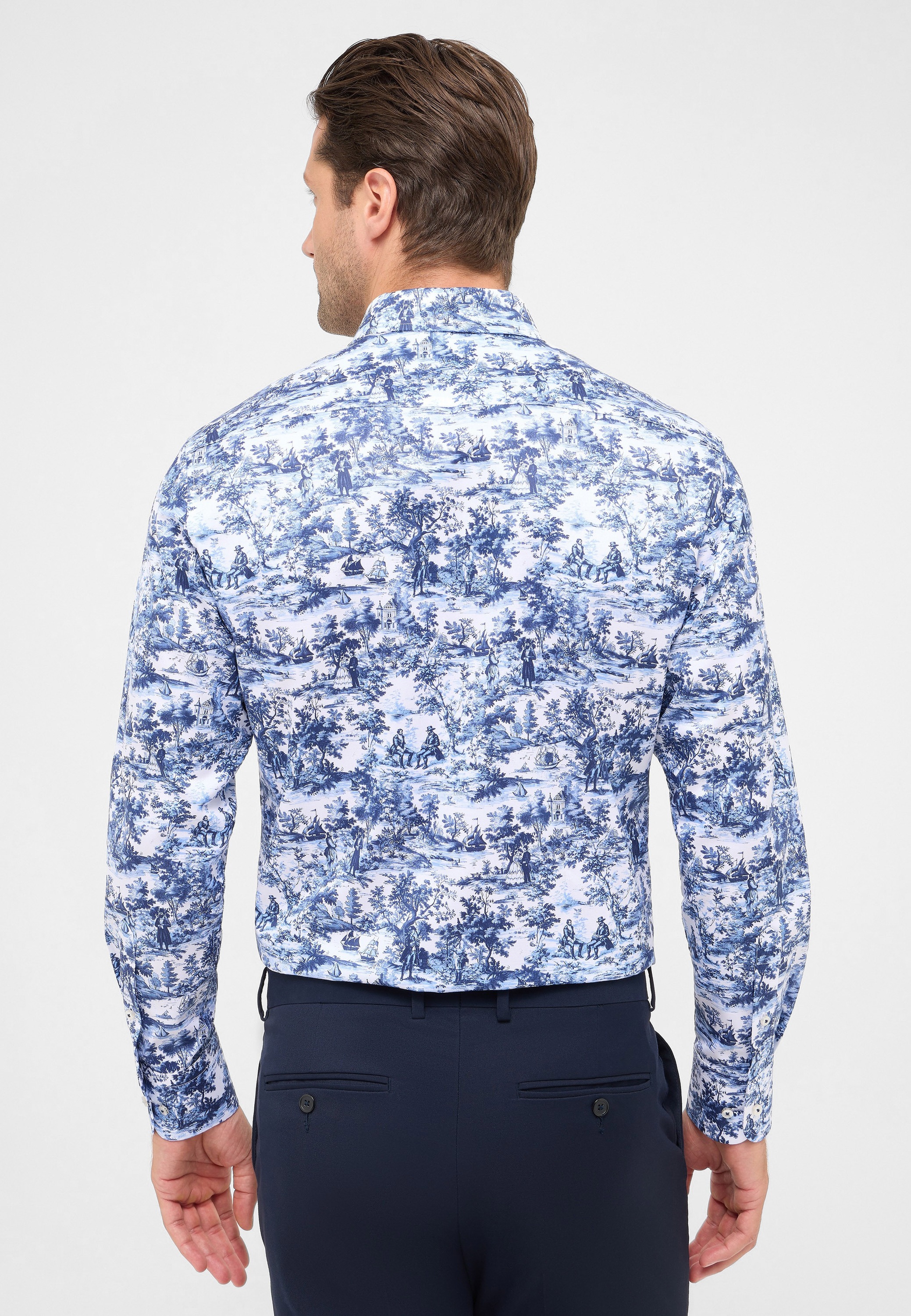 Eterna Chemise à manches longues »MODERN FIT« NON IRON (bügelfrei)