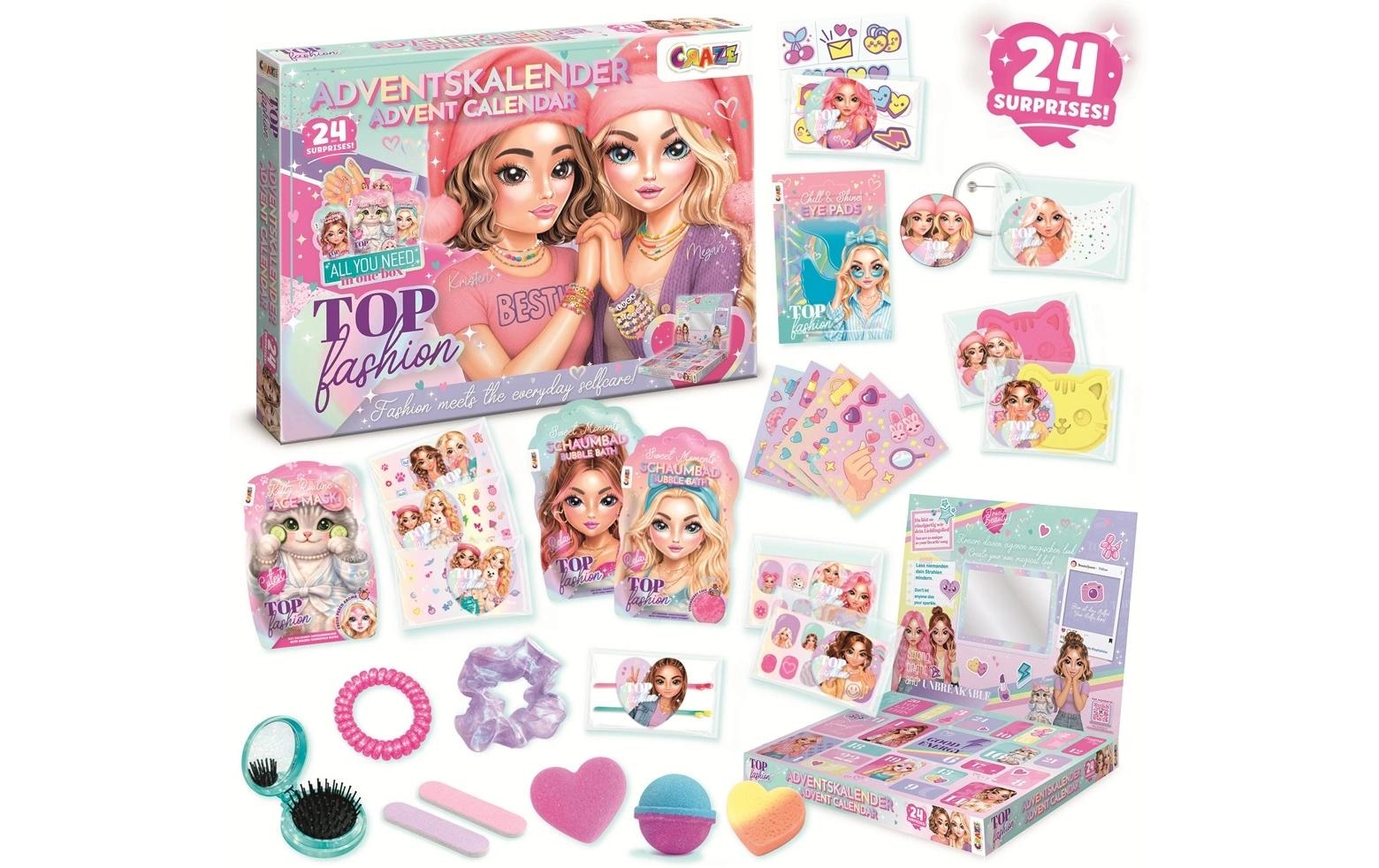 CRAZE Adventskalender »Adventskalender Top Fashion Kinder«