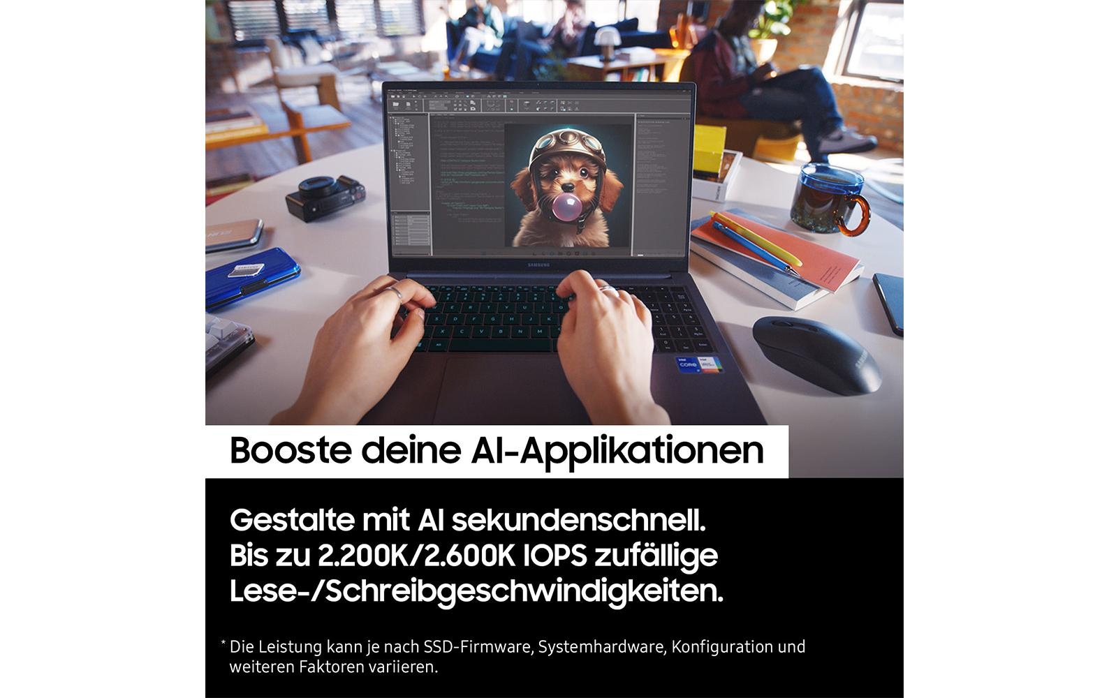 Samsung SSD de jeu interne »9100 PRO SSD« 2,5 4 TB