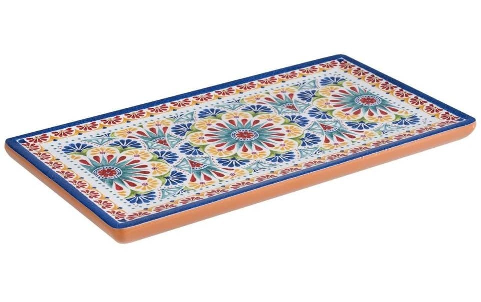 APS Servierplatte »Arabesque« Terrakotta-Optik, spülmaschinengeeignet