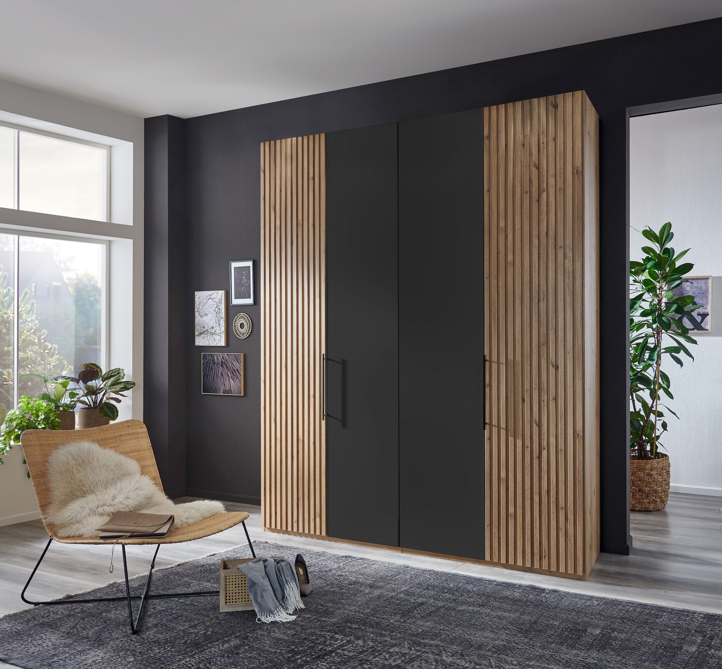 WIEMANN Drehtürenschrank »Denver« hochwertige Beschläge