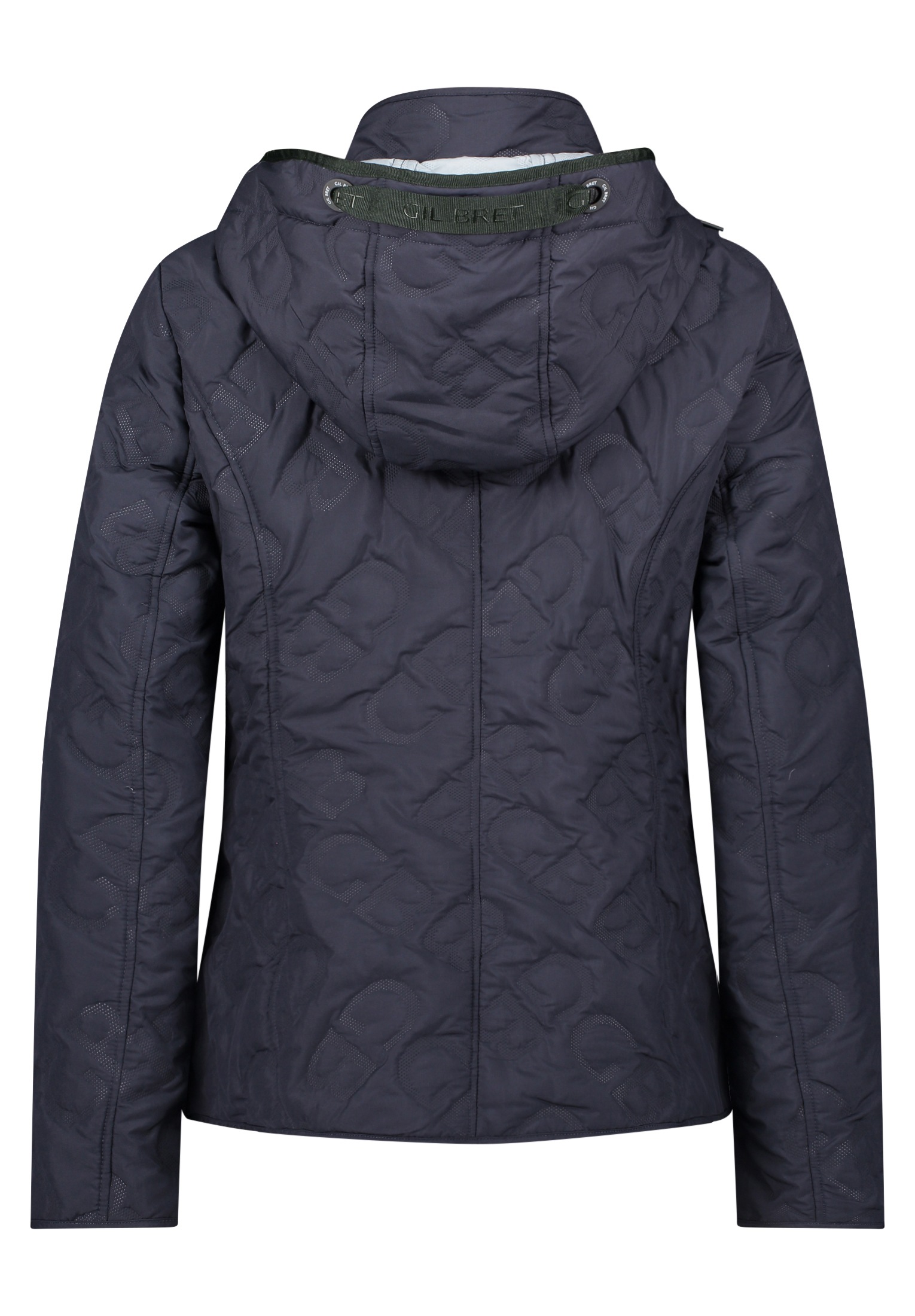 Gil Bret Outdoorjacke mit Kapuze mit Strukturmuster