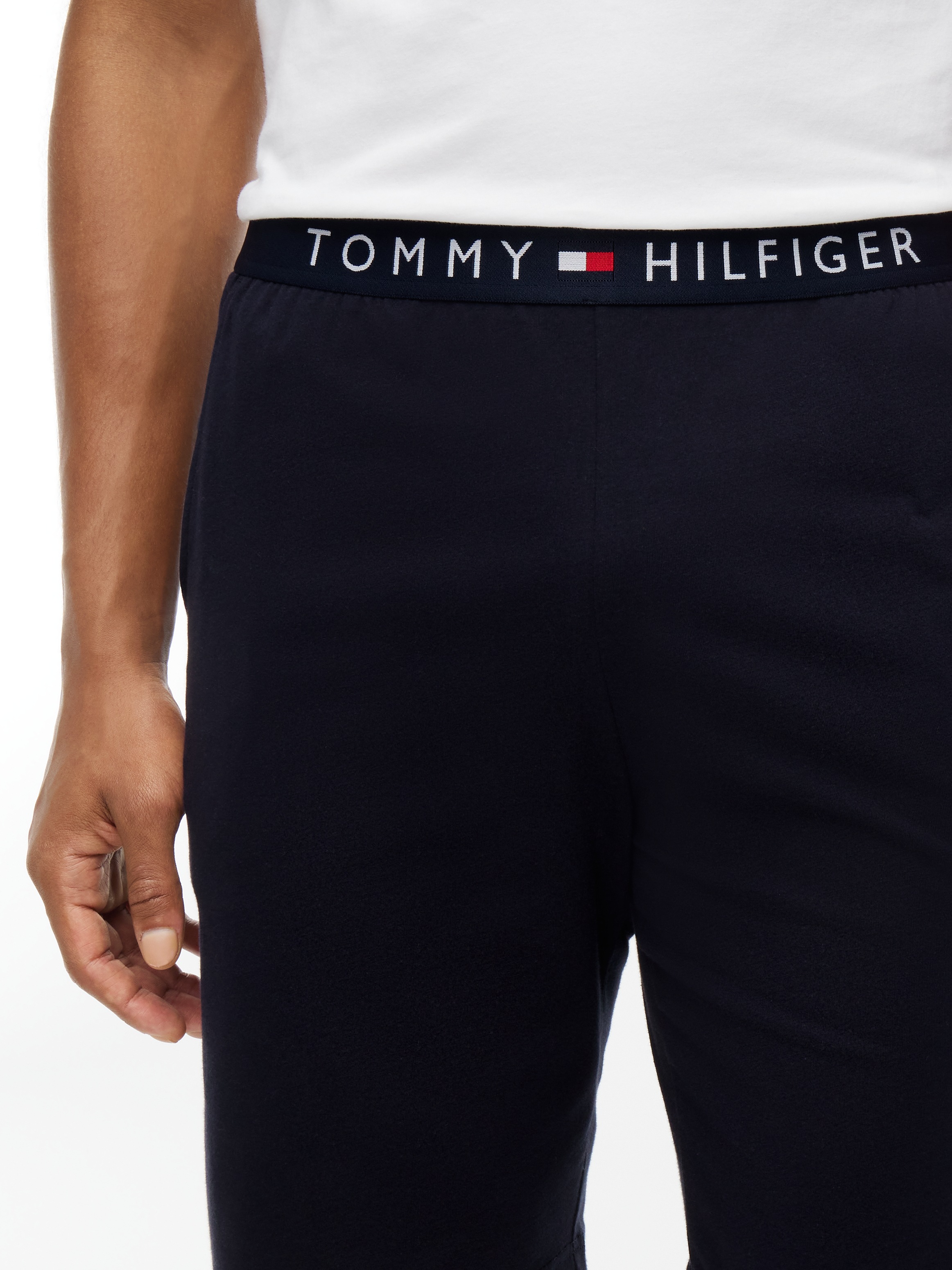 Tommy Hilfiger Underwear Short de nuit »JERSEY SHORT«  avec logo Tommy Hilfiger sur la ceinture