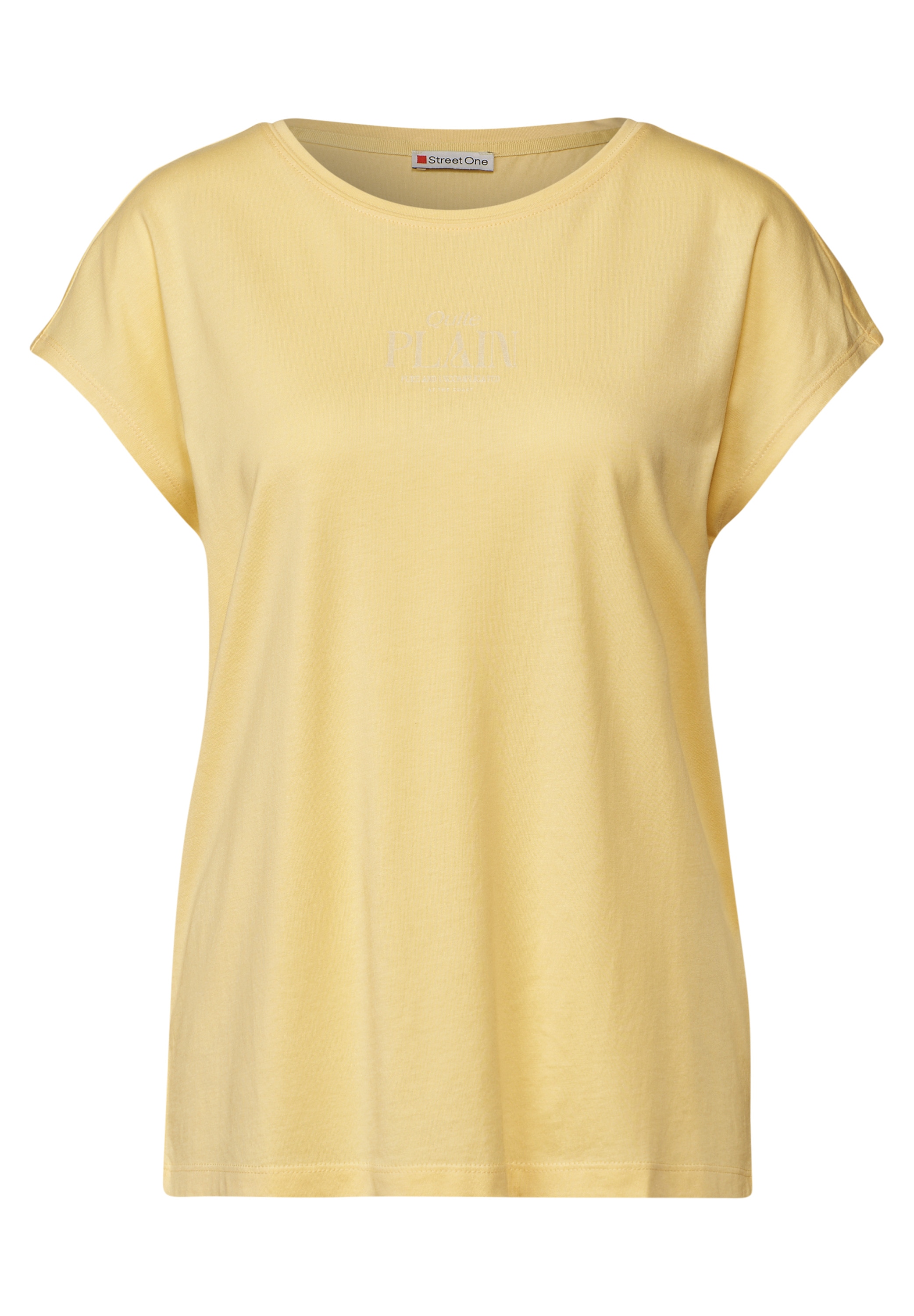 STREET ONE Shirttop mit Wording Print