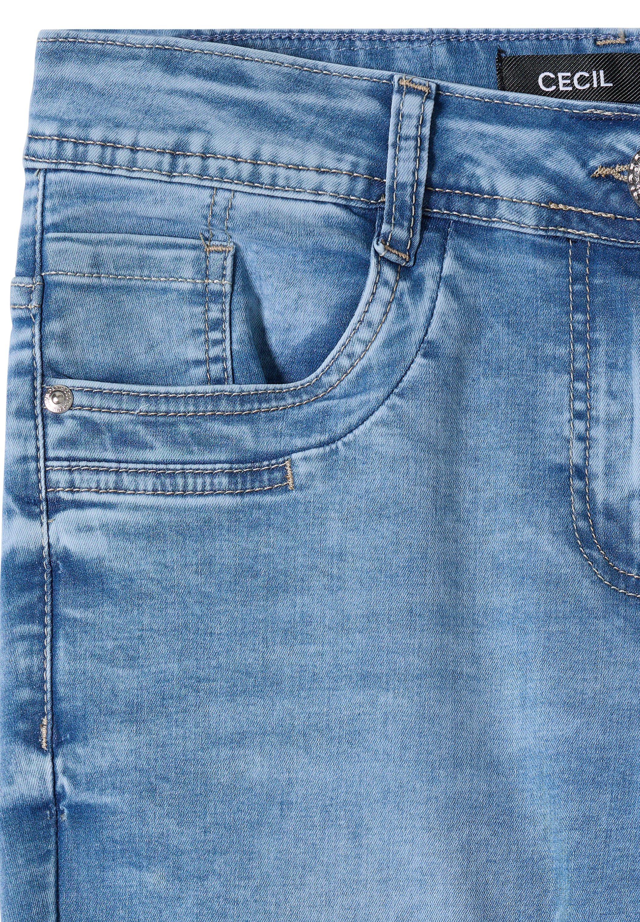 Cecil Jeans slim »Style Scarlett« style 5 poches et avec stretch