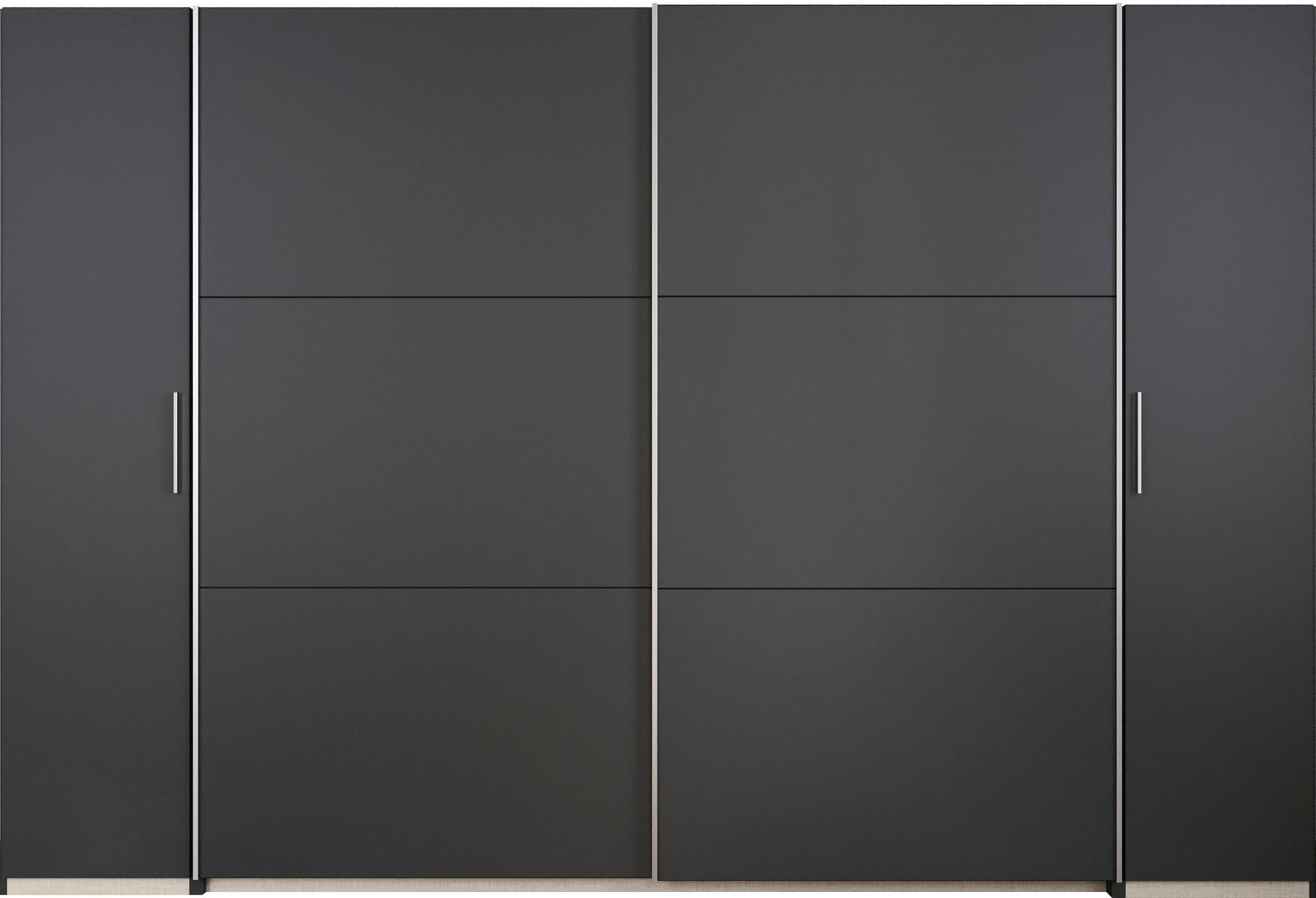 rauch Schwebetürenschrank »Kleiderschrank Drehtürenschrank Schrank Garderobe KRONACH TOPSELLER« in 3 Ausstattungen BASIC/CLASSIC/PREMIUM, Breiten 225/268/311/354 cm,  mit Dreh- und Schwebetüren und vielen Einlegeböden MADE IN GERMANY