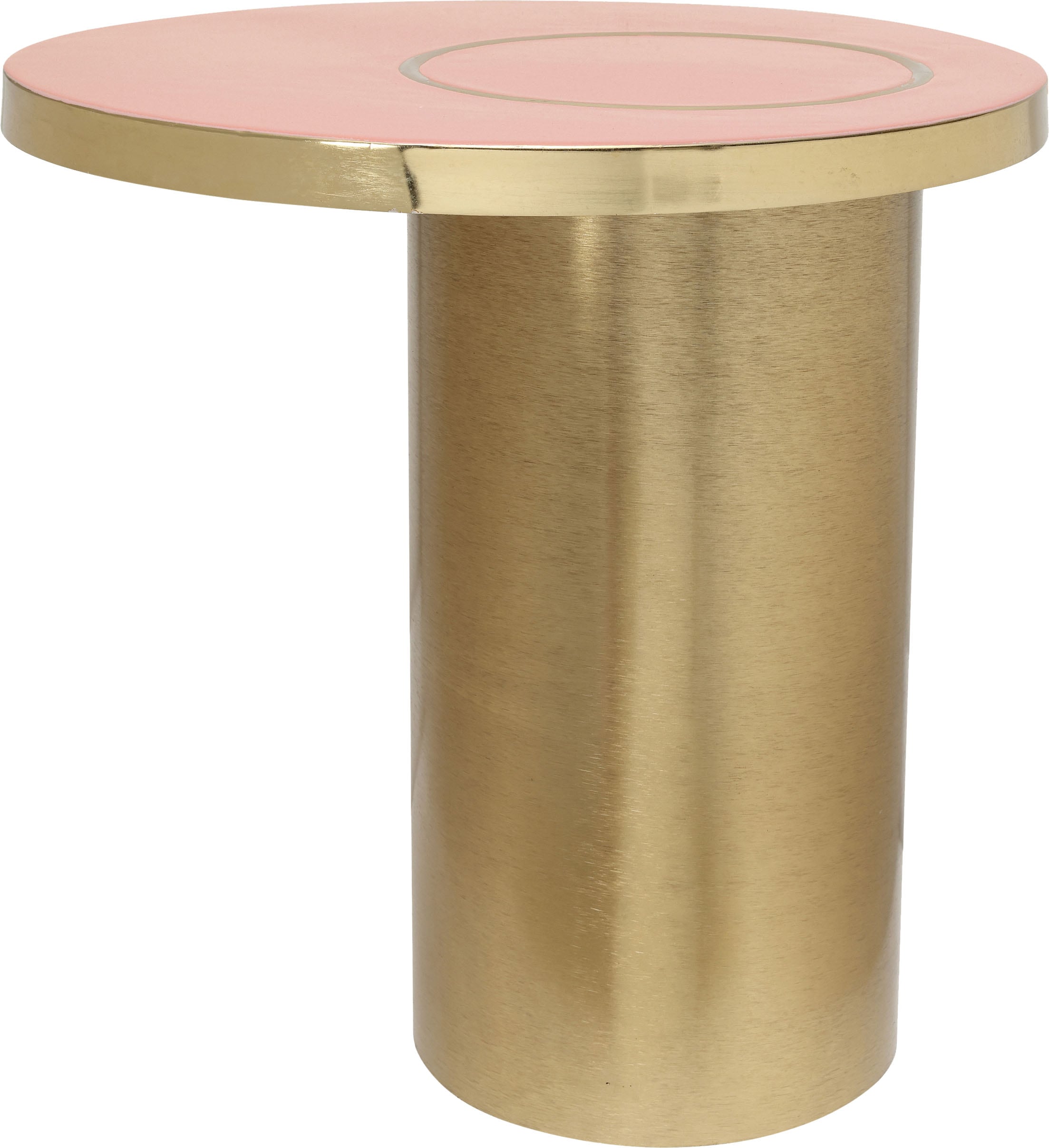 Kayoom Table d'appoint »Art Deco 2325, Beistelltisch aus Eisen, dekoratives Design« 1 cuis tlg. Handarbeit, lackierter Tisch mit Metalleffekten, dekorativ