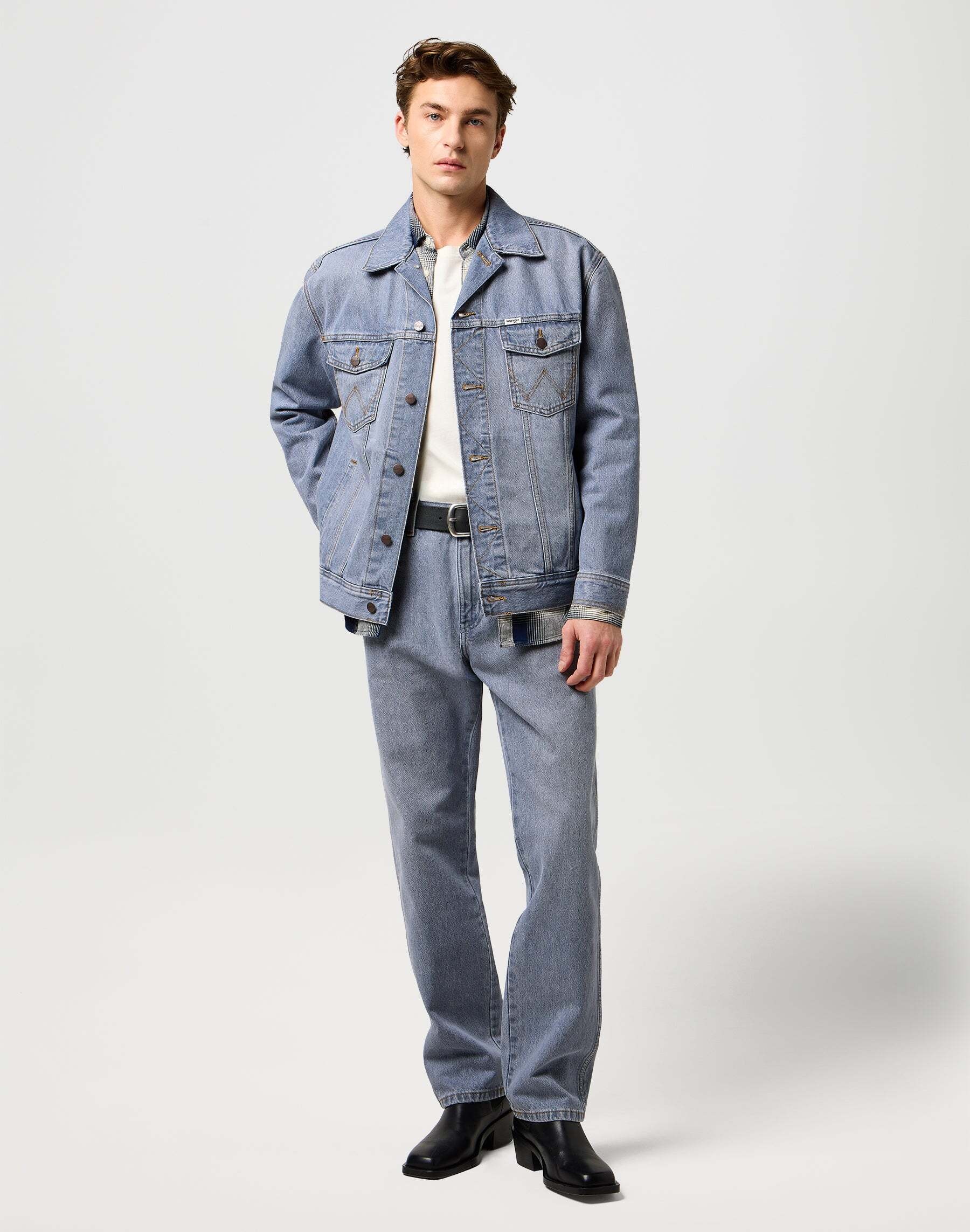 Wrangler Jeansjacke »WRANGLER Jeansjacke Anti Fit Jacket«