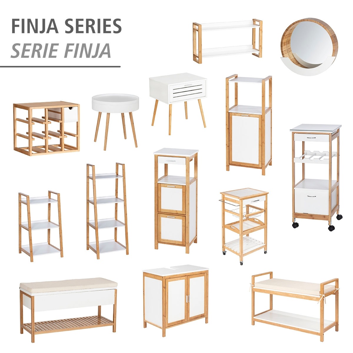 WENKO Anbauregal »Finja« 4 Etagen