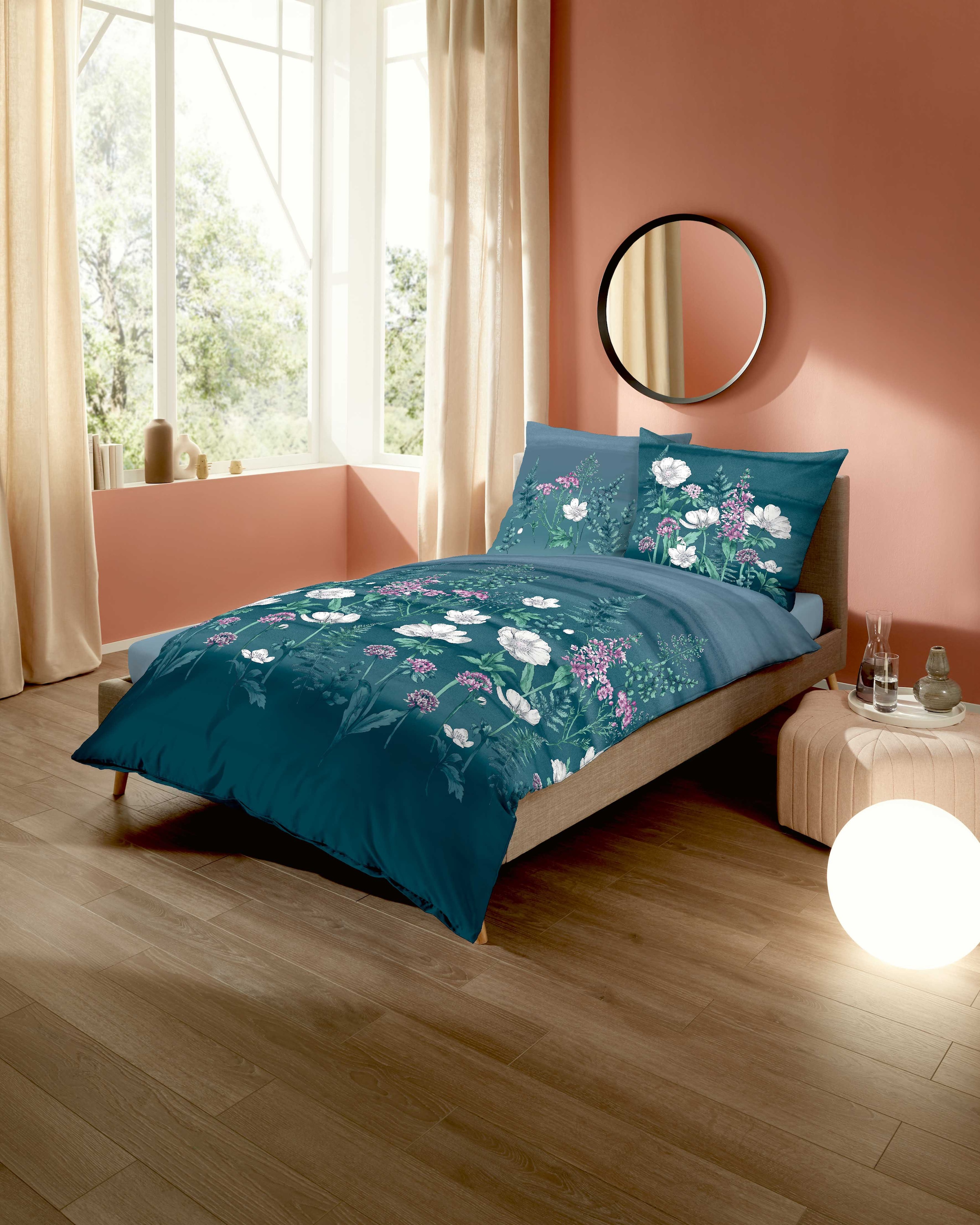 Kaeppel Linge de lit »Moody Floral« 2 cuis