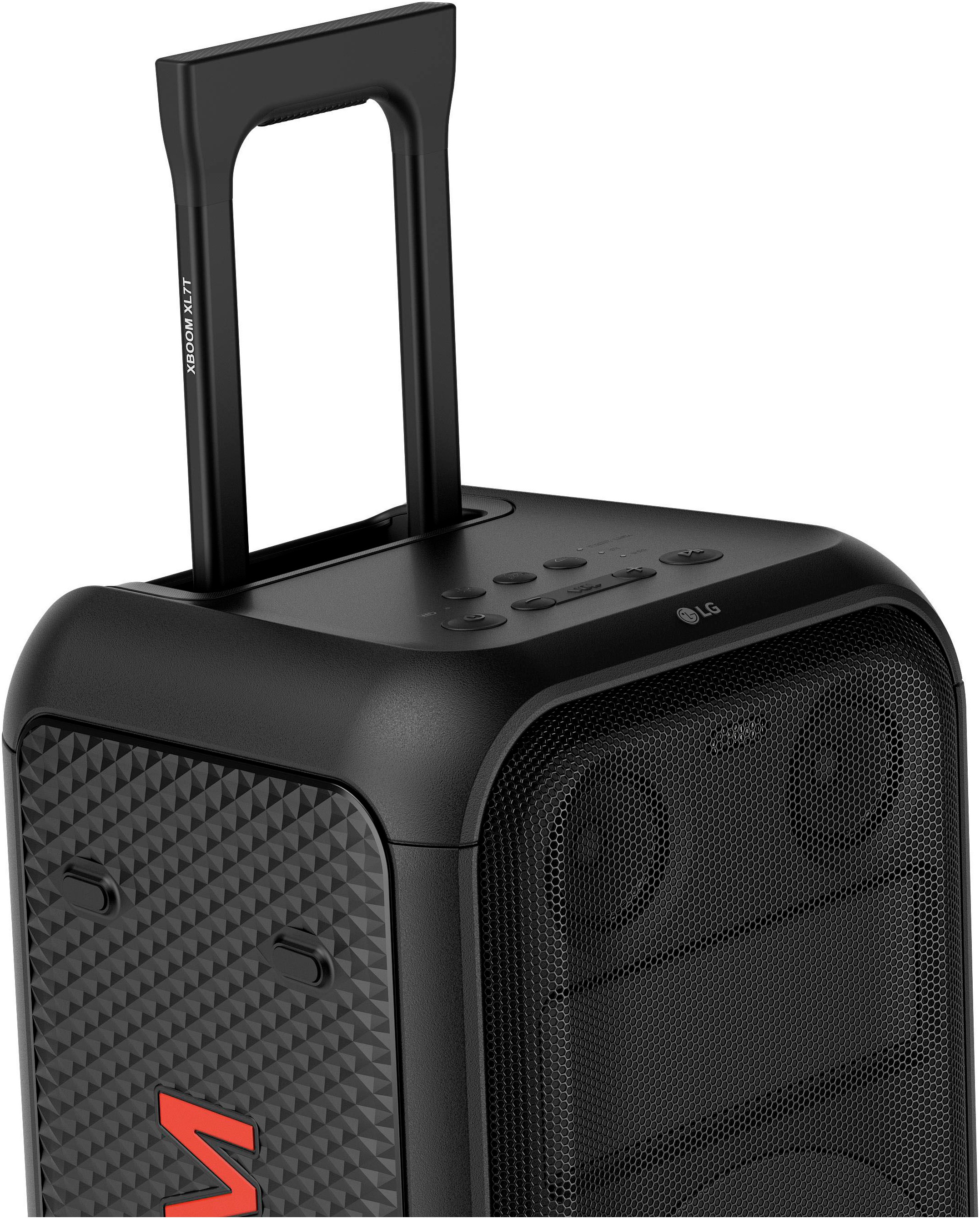 LG Party-Lautsprecher »XBOOM DXL7T« 2.1 (Bluetooth 2.1 Soundsystem | App-Steuerung | Beleuchtungseffekte | DJ-Funktionen | Equalizer | Karaoke-fähig | Multipoint Anbindung | Wireless Party Connect 250 W)