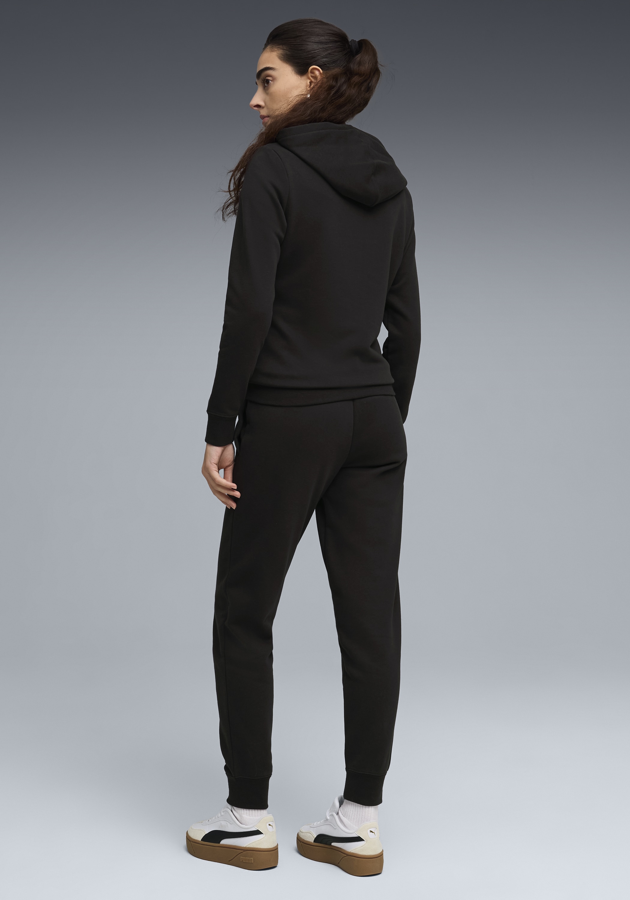 PUMA Combinaison d'entraînement »HOODED SWEAT SUIT TR CL« 2 pièces mit Kapuze, aus Baumwollmischung, Regular Fit