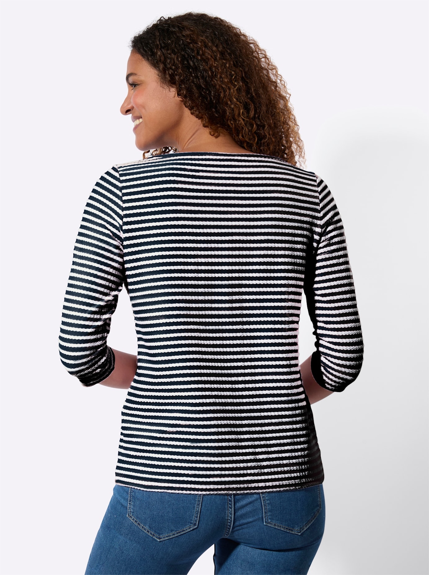 Casual Looks T-shirt à manches 3/4 »Ringelshirt« 1 pièces