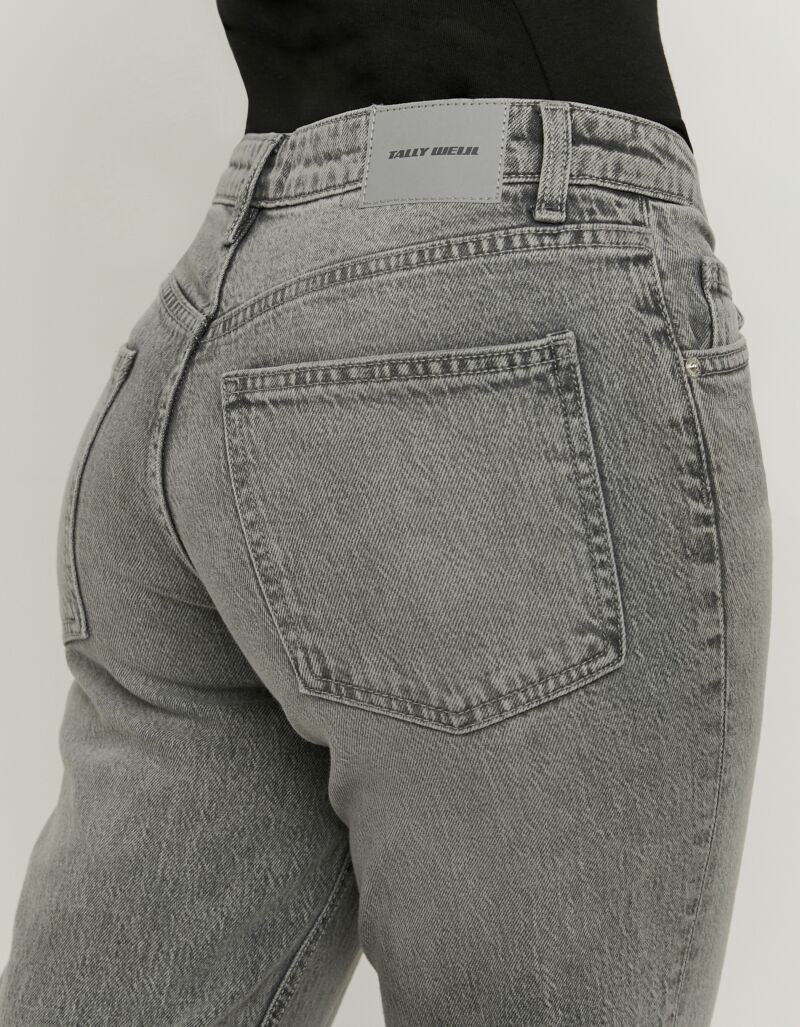 Tally Weijl Jeans droit »SPADEPOLKIS« élastique, taille basse avec jambe droite