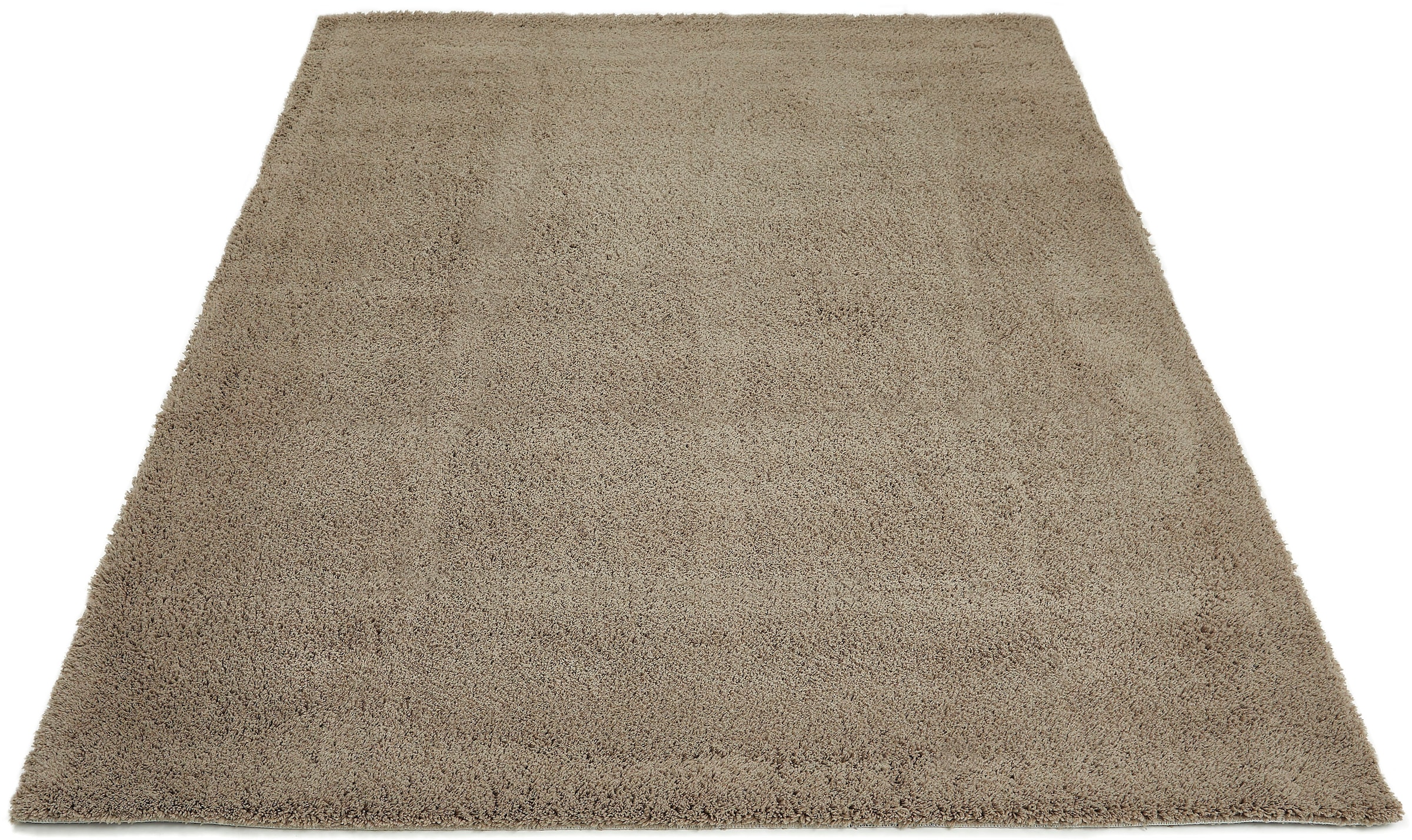 my home Teppich »Santos« rechteckig 27 mm Höhe Uni-Farben, sehr weicher Flor, fusswarm