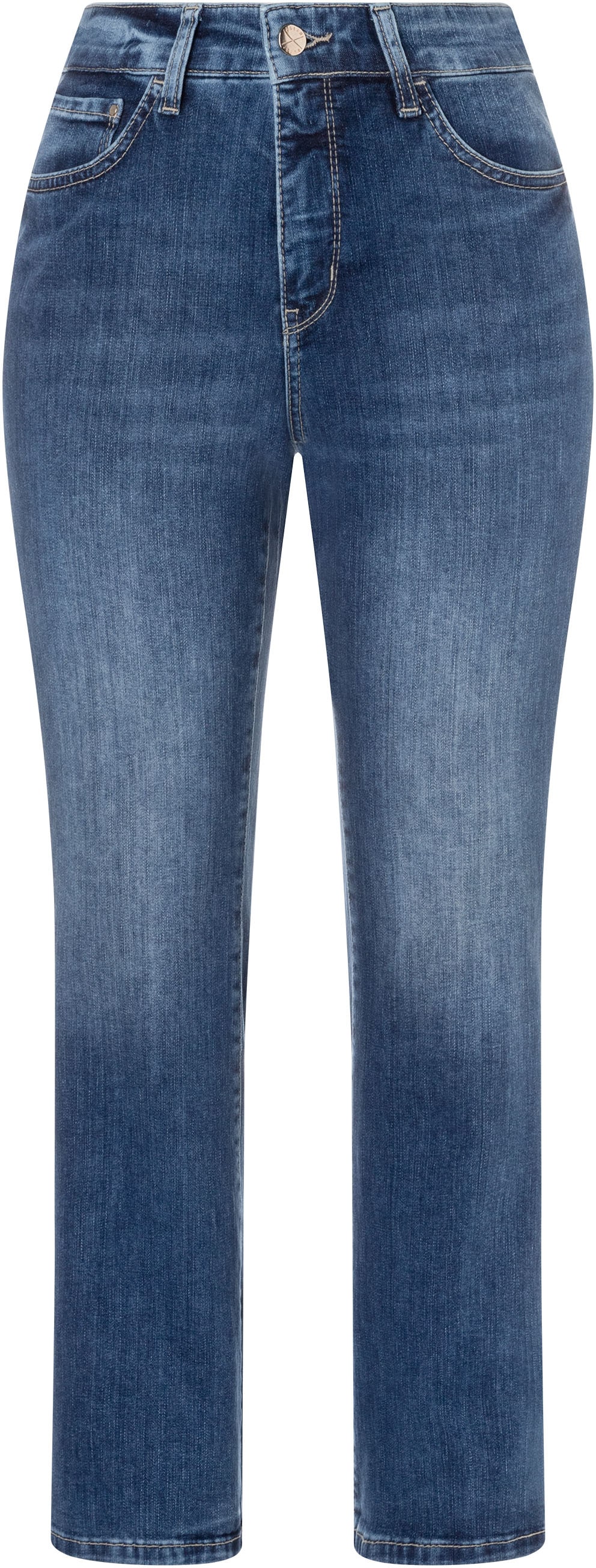 MAC Jeans 3/4 »Dream Kick« Saum modisch verkürzt und leicht ausgestellt
