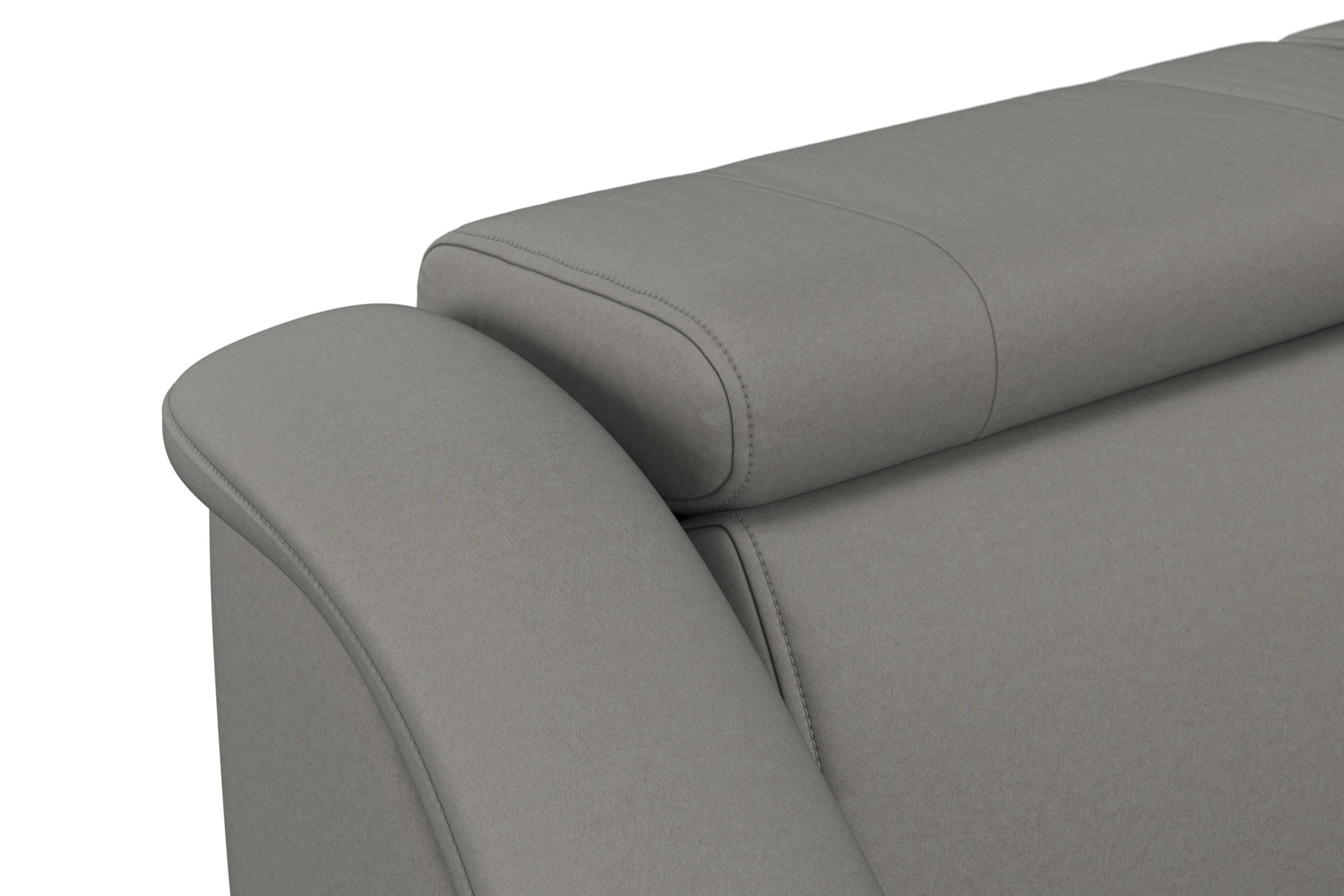 sit&more Canapé d'angle »Freetown L-Form« inklusive Kopfteilverstellung und komfortablem Federkern