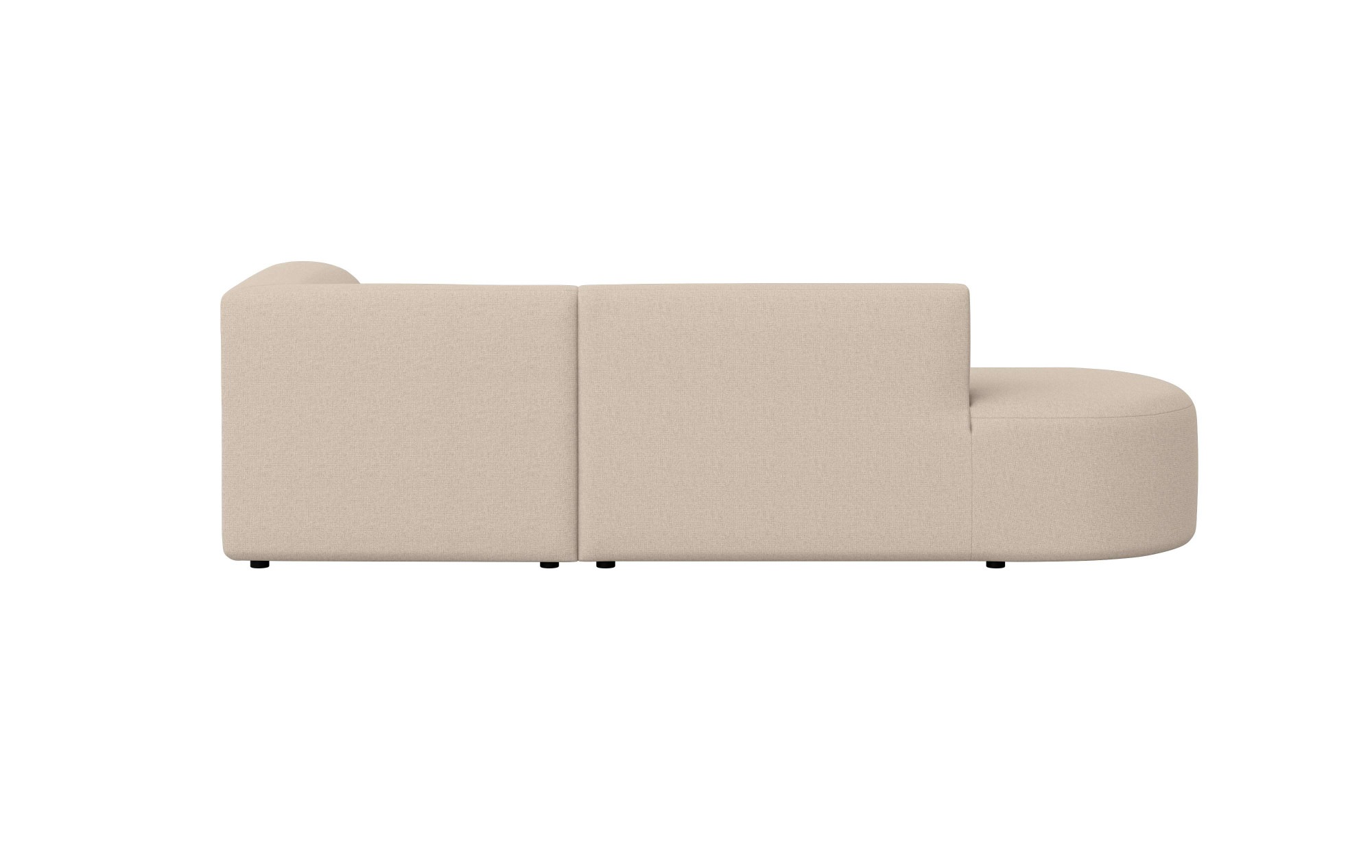 GOODproduct Ecksofa »Ecksofa Tvinne mit Ottomane links oder rechts bestellbar« L-Form, mit Wellenunterfederung, BxTxH 260x170x73 cm